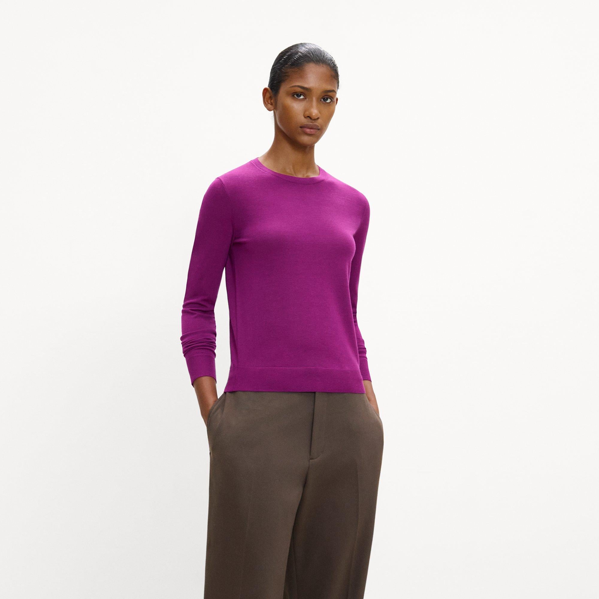 Crewneck Sweater in Regal Wool