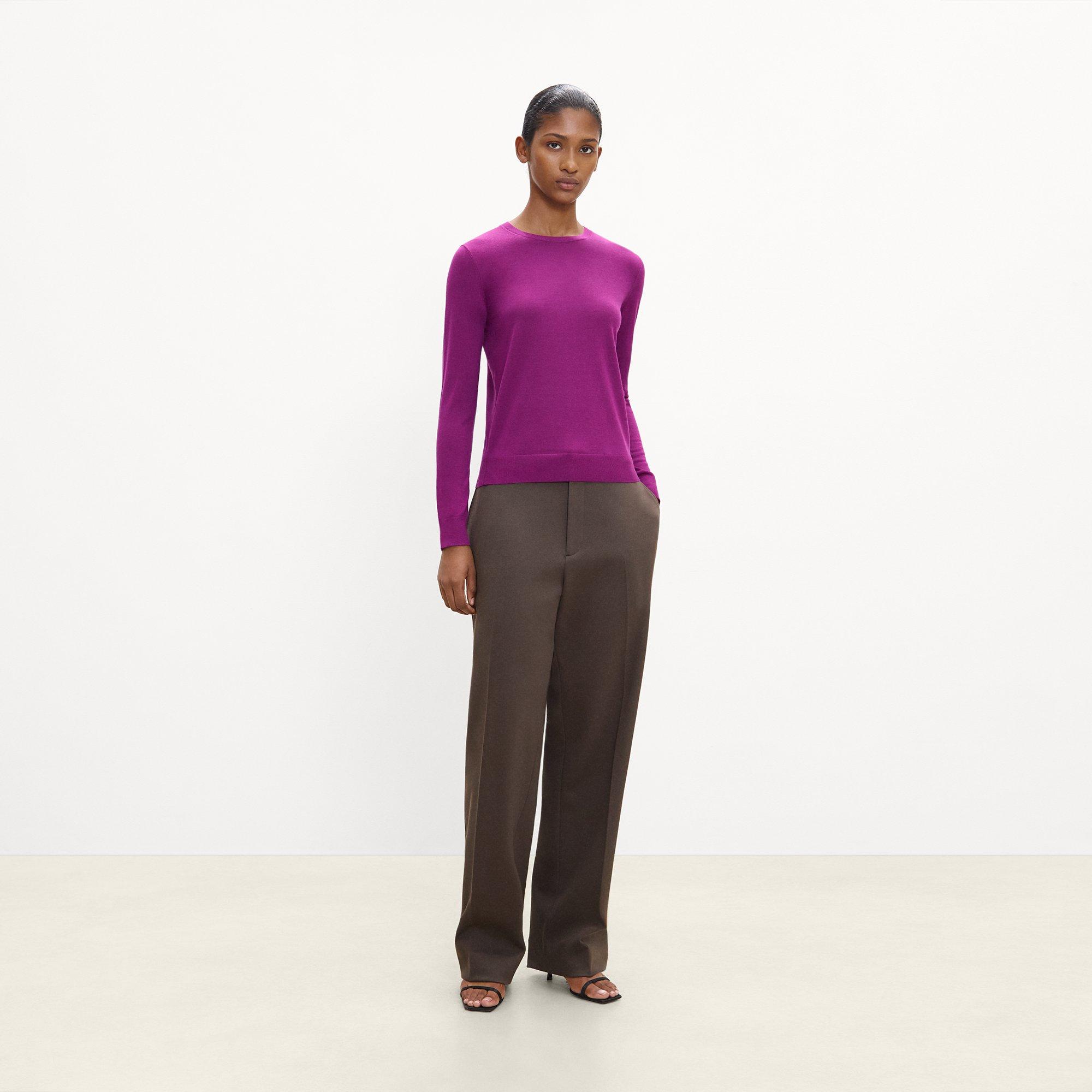 Crewneck Sweater in Regal Wool