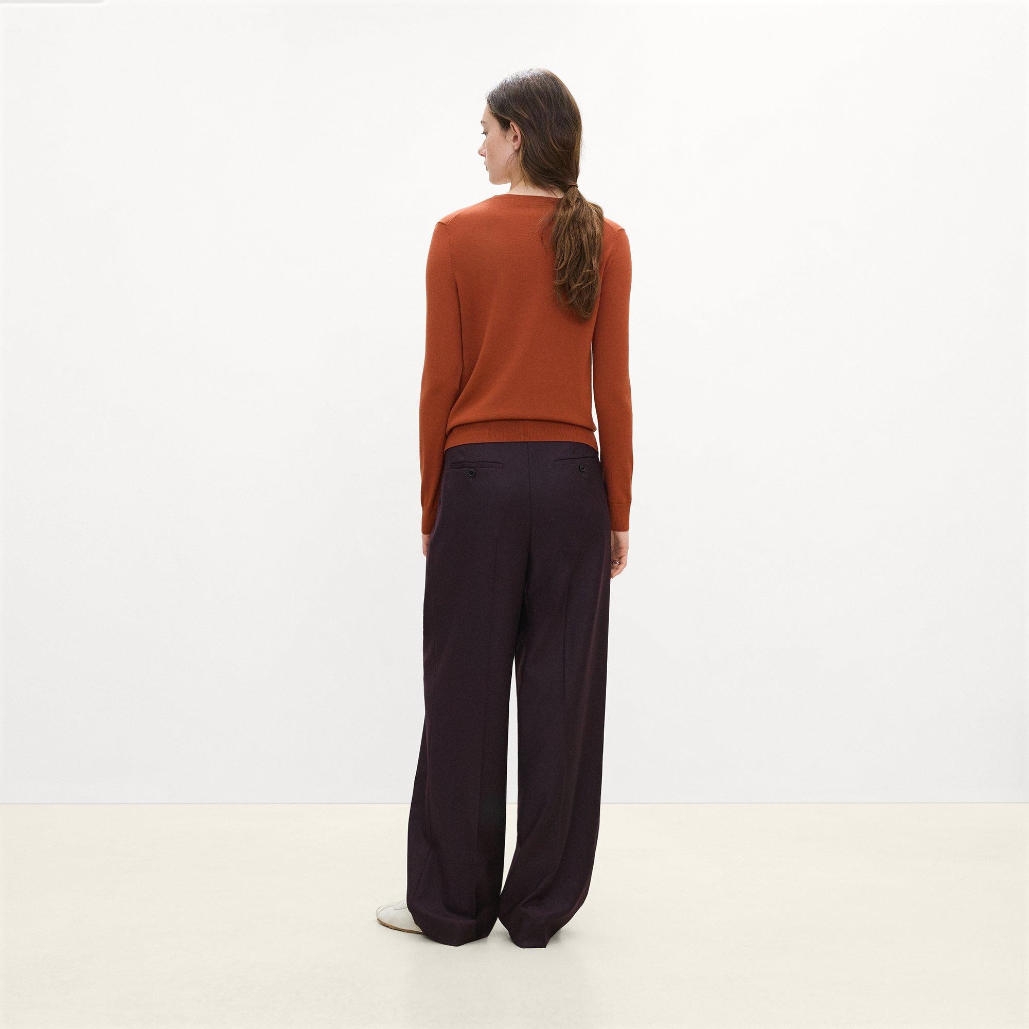 Crewneck Sweater in Regal Wool