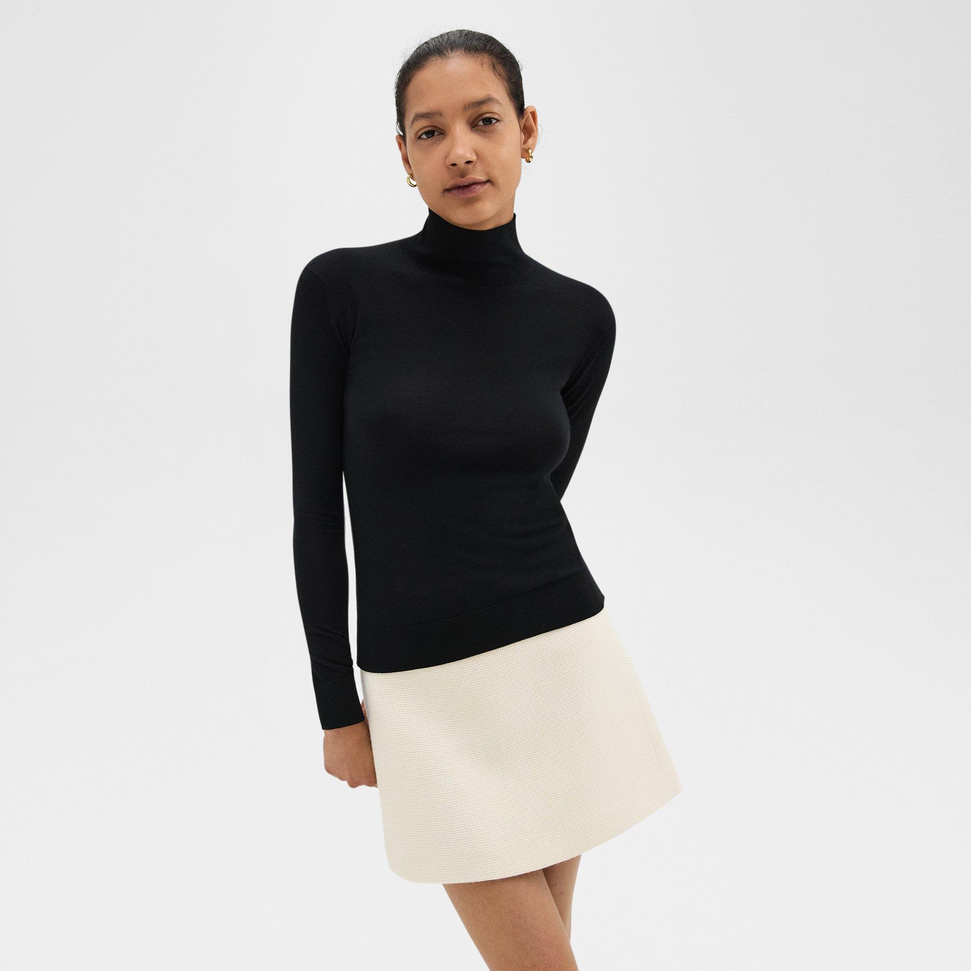 Turtleneck Sweater in Regal Wool