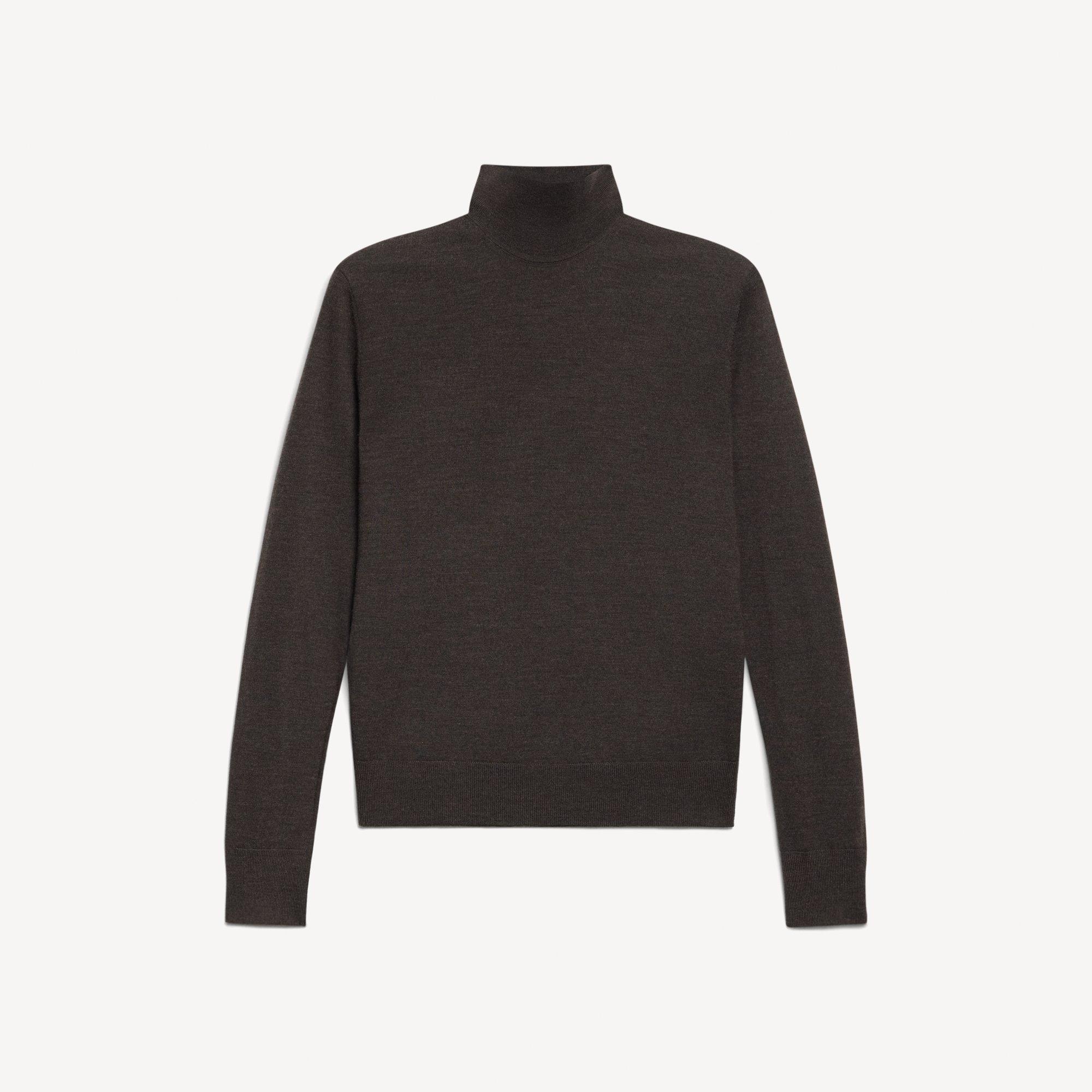 Turtleneck Sweater in Regal Wool