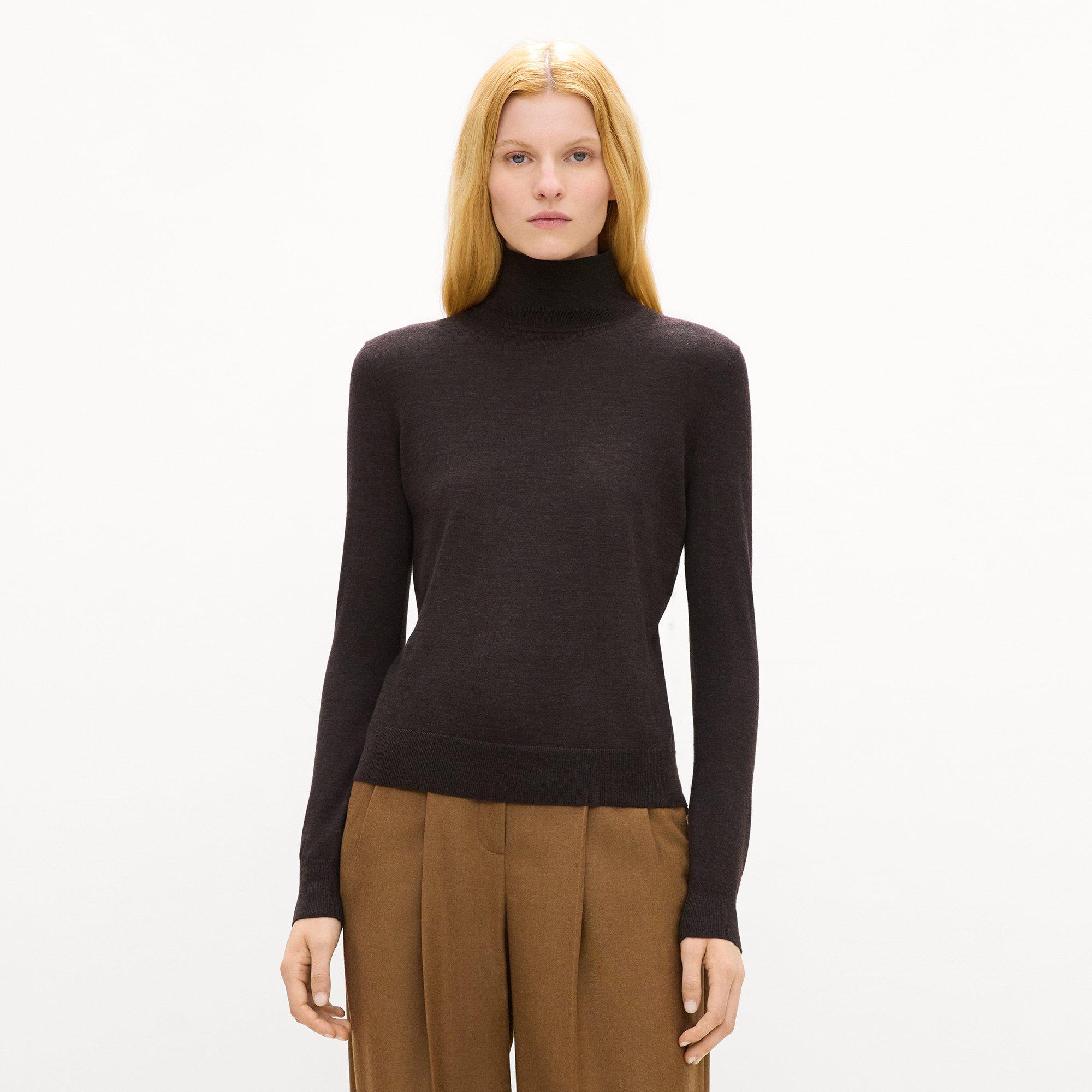Turtleneck Sweater in Regal Wool