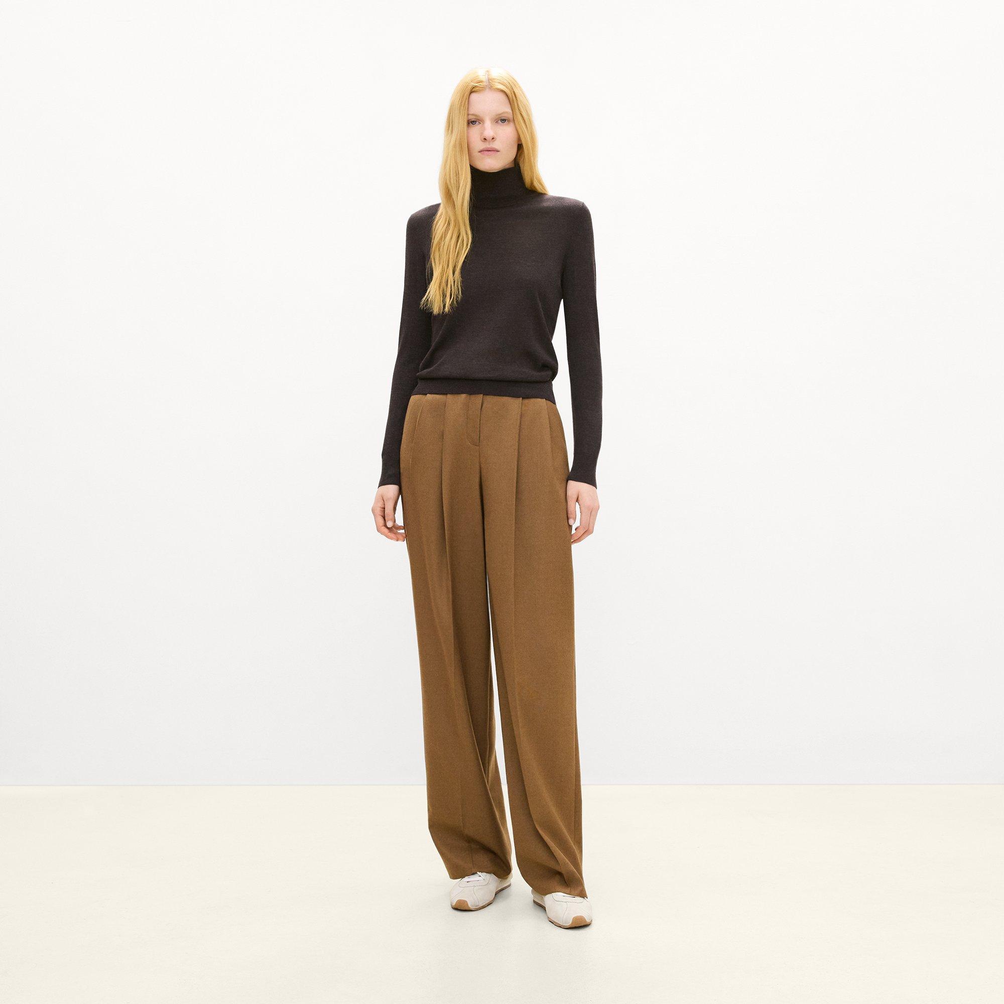 Turtleneck Sweater in Regal Wool