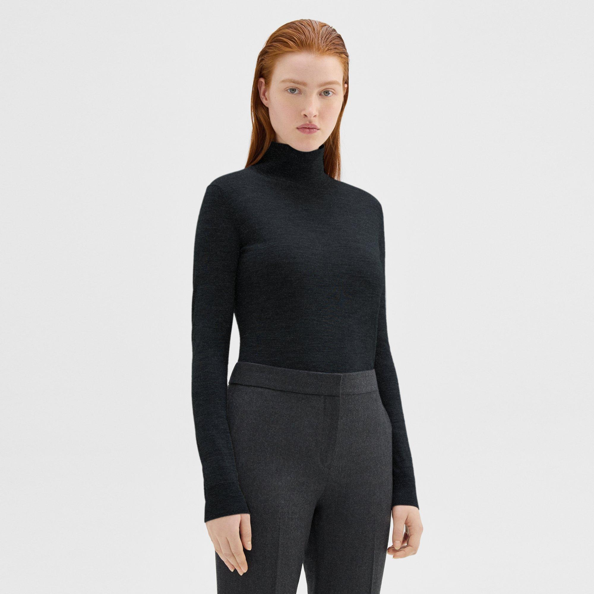 Turtleneck Sweater in Regal Wool