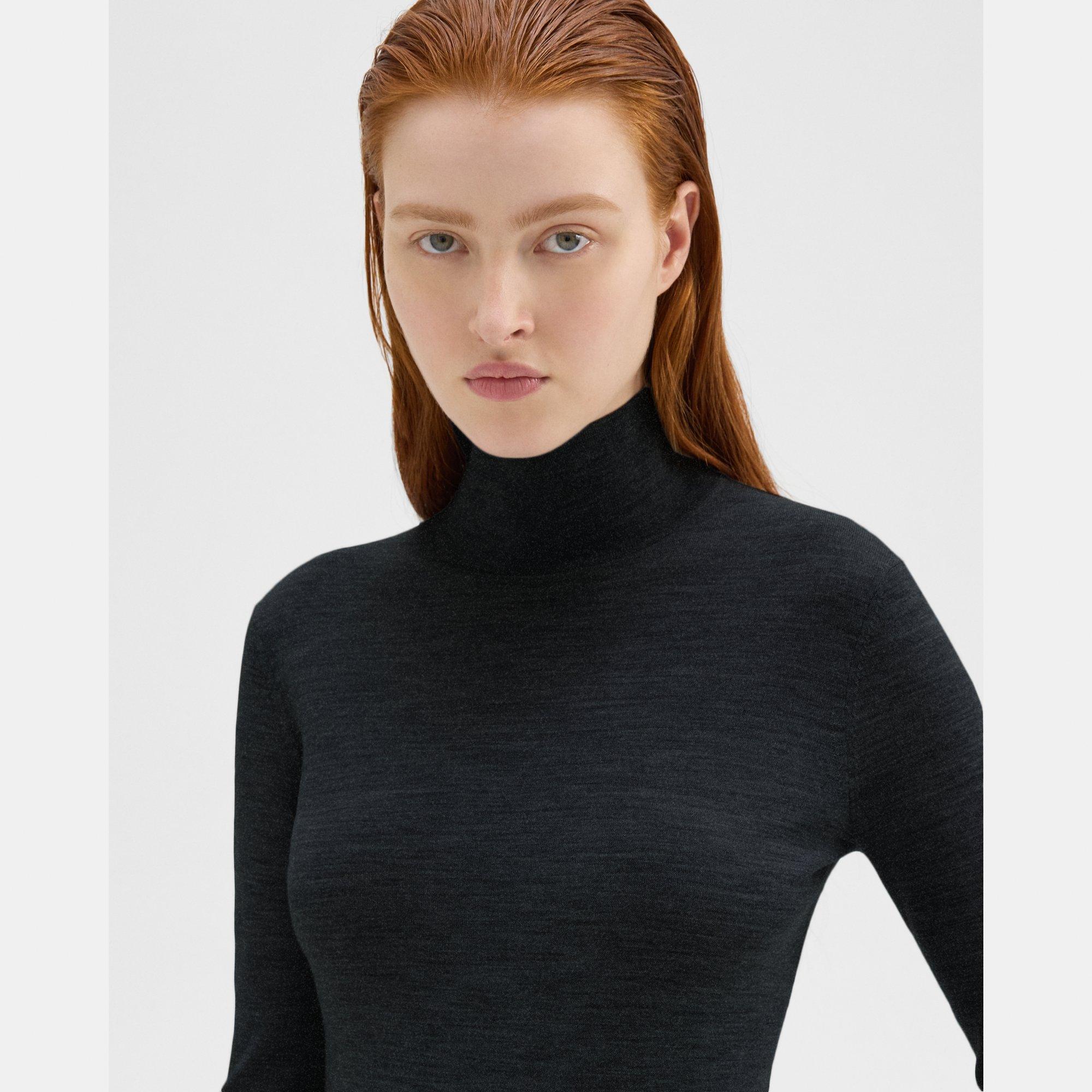 Turtleneck Sweater in Regal Wool