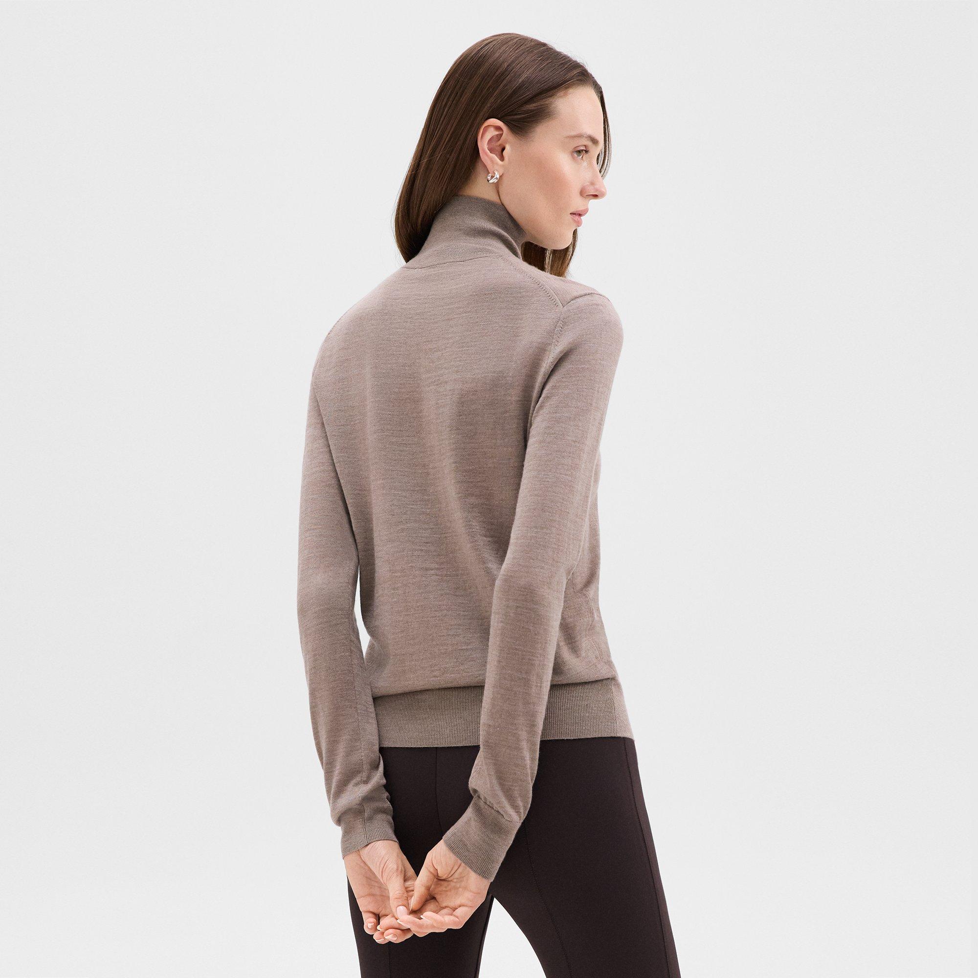 Turtleneck Sweater in Regal Wool