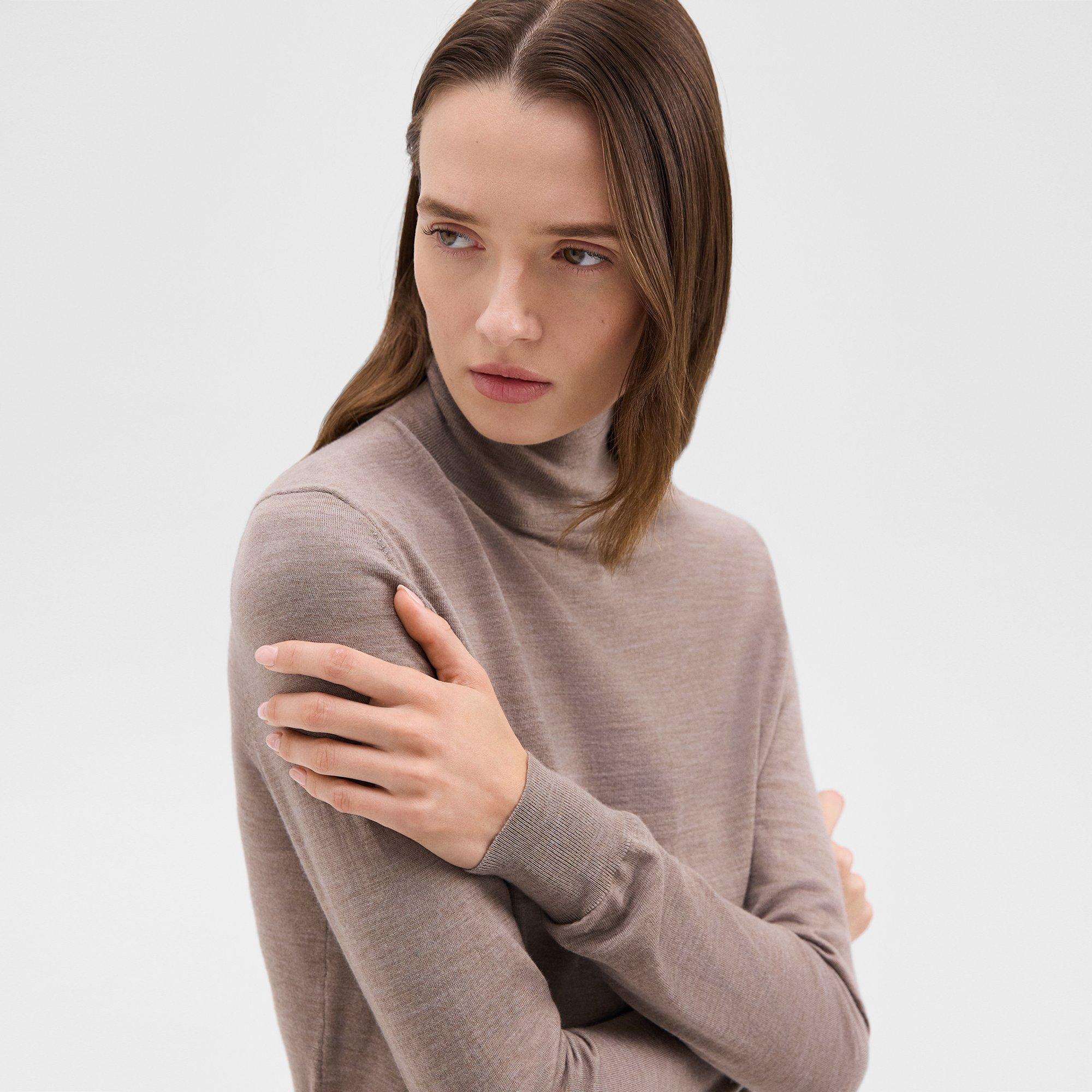 Turtleneck Sweater in Regal Wool