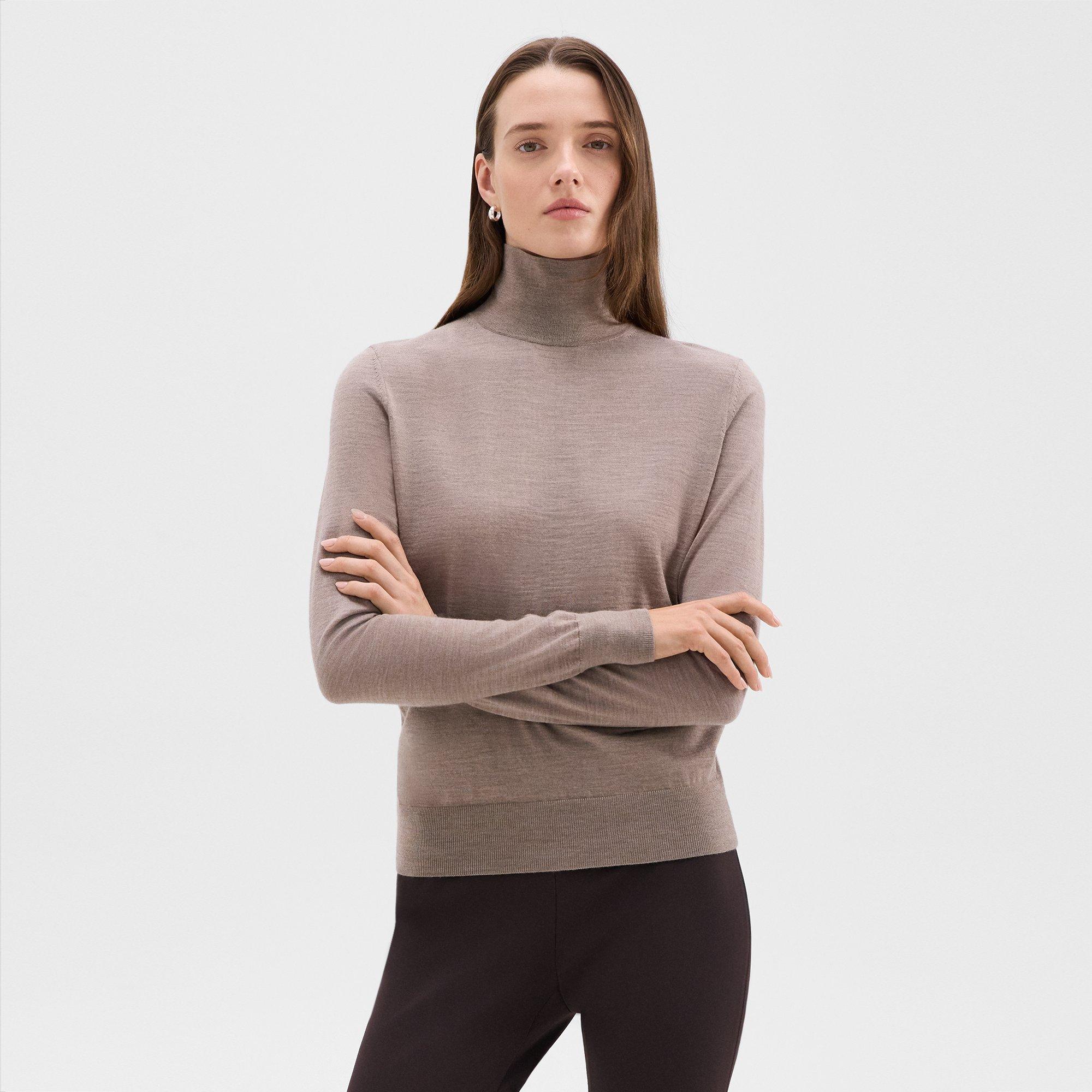 Turtleneck Sweater in Regal Wool