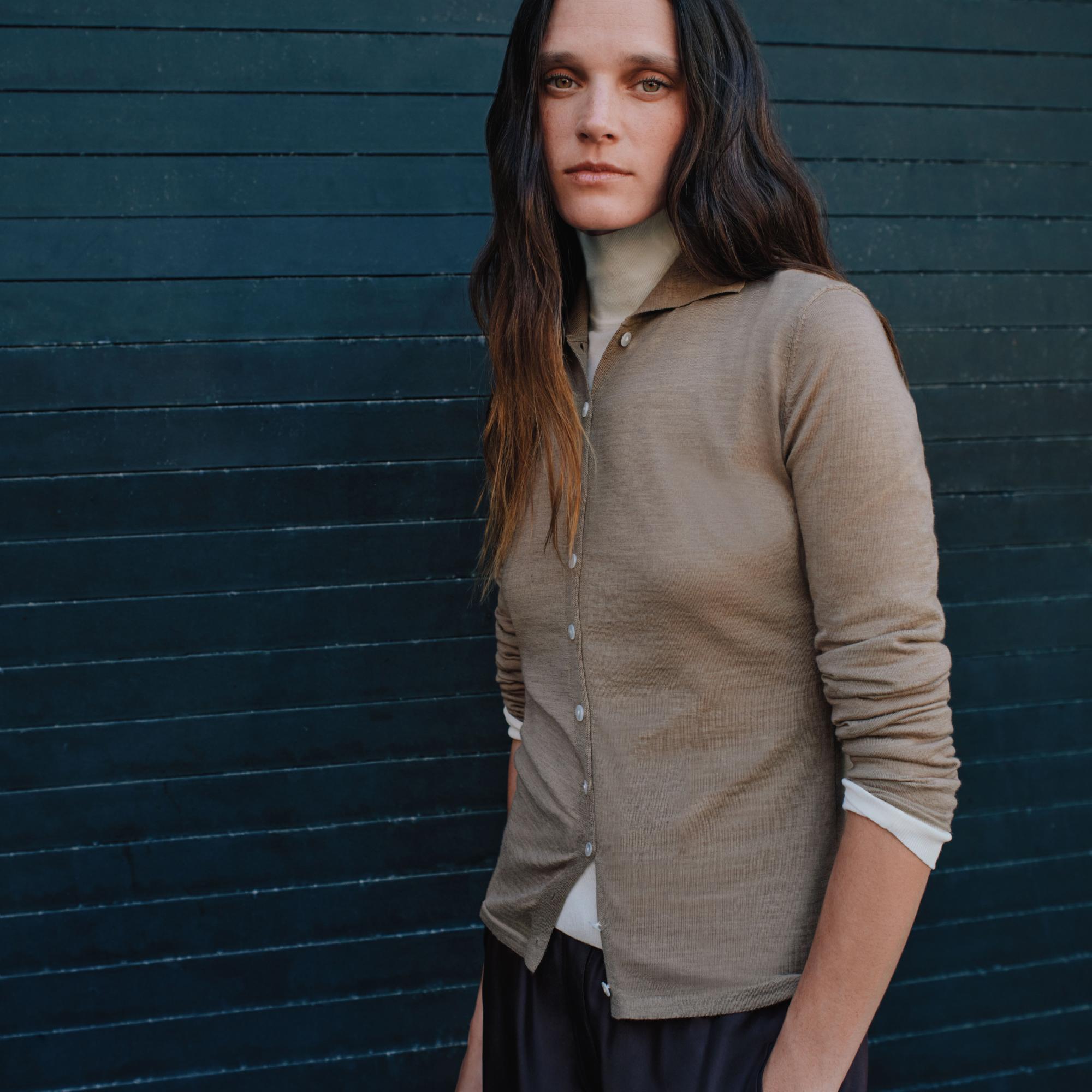 Turtleneck Sweater in Regal Wool
