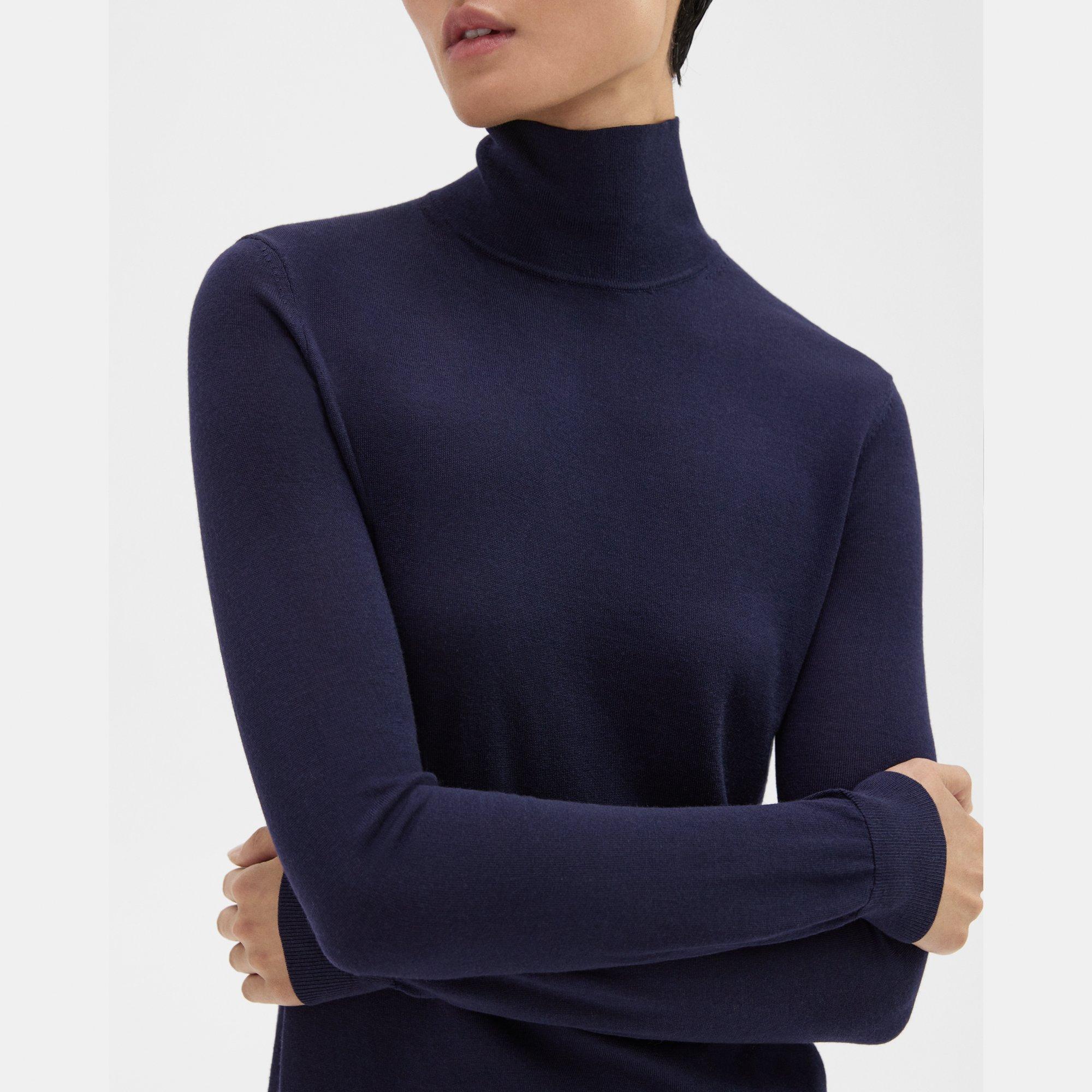 Turtleneck Sweater in Regal Wool