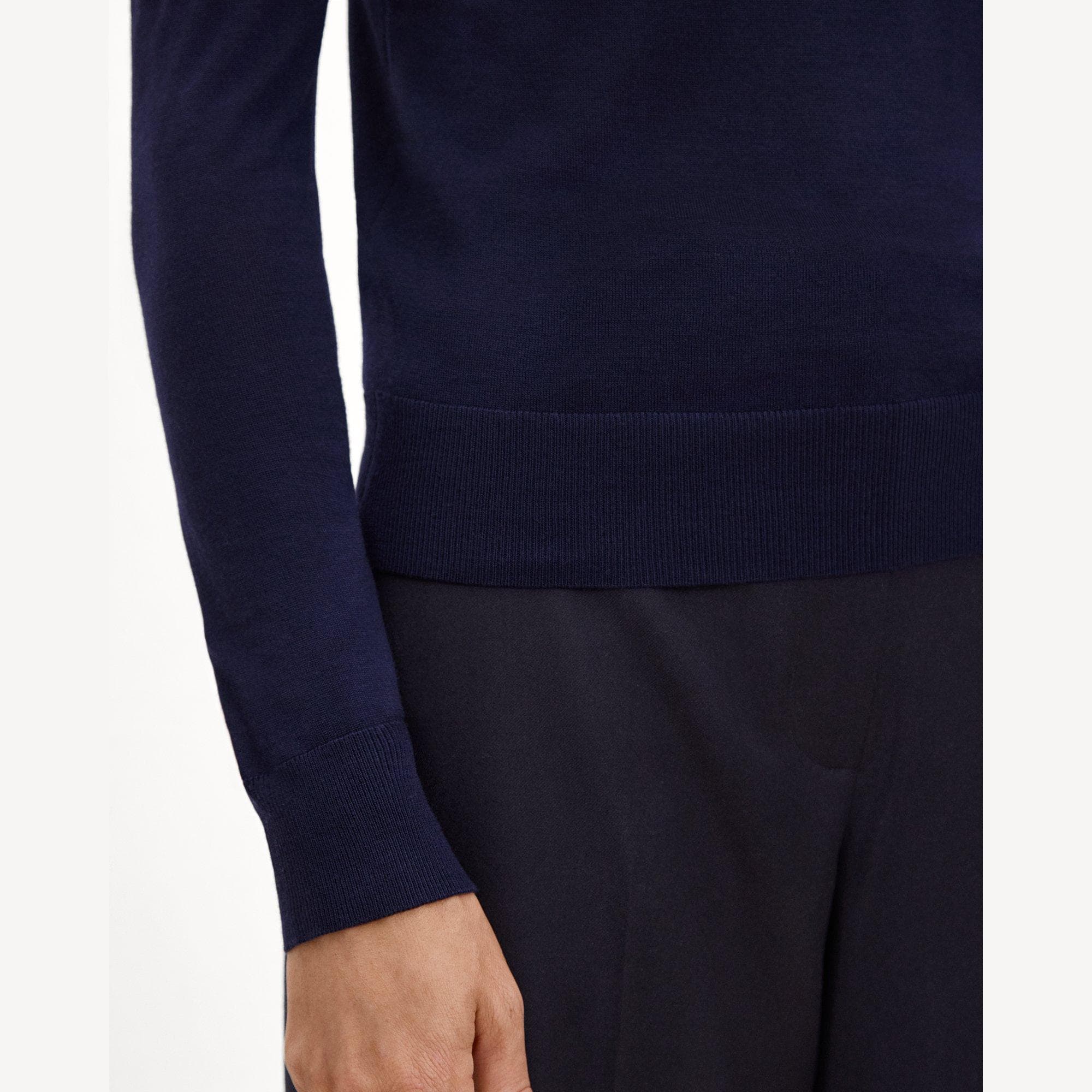 Turtleneck Sweater in Regal Wool