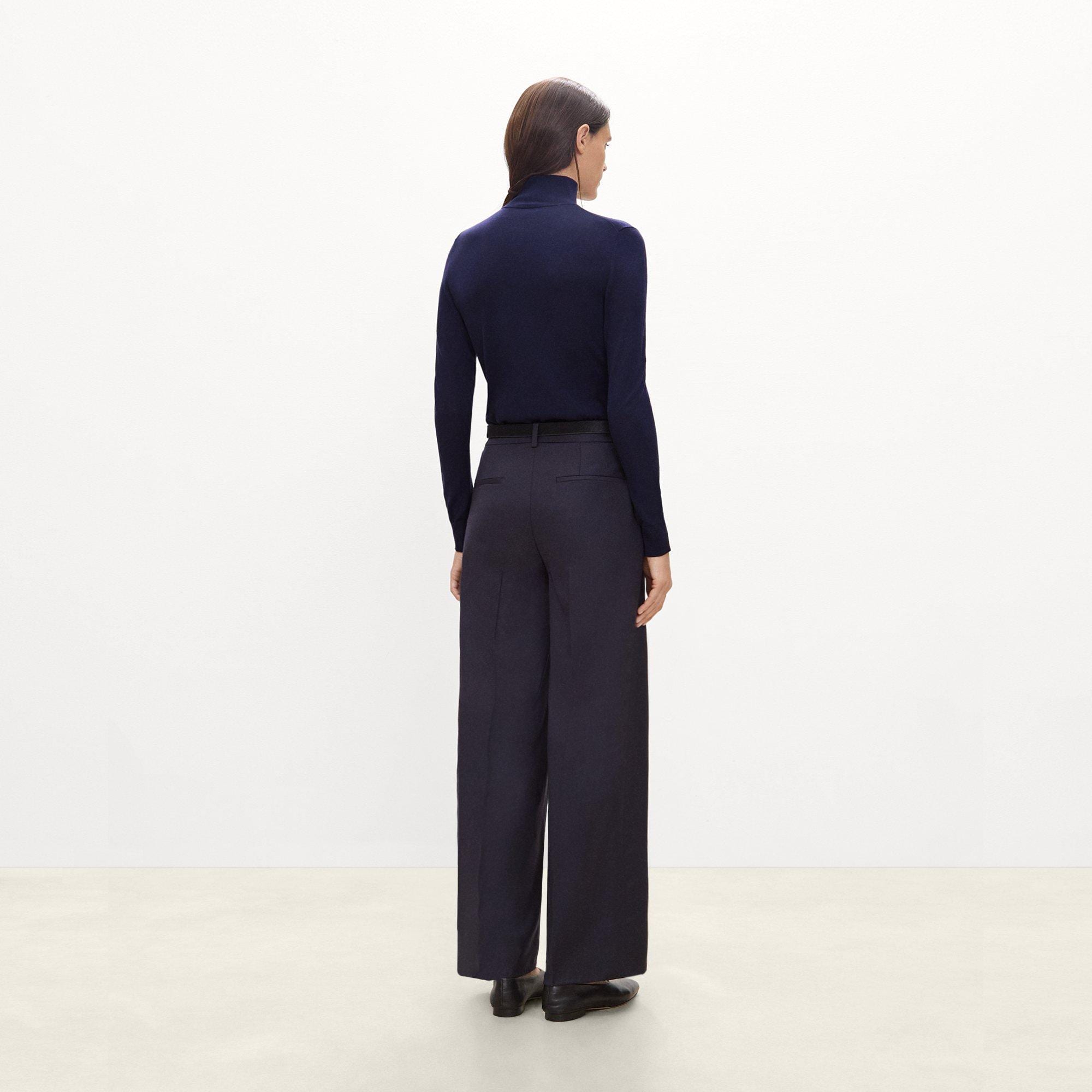 Turtleneck Sweater in Regal Wool