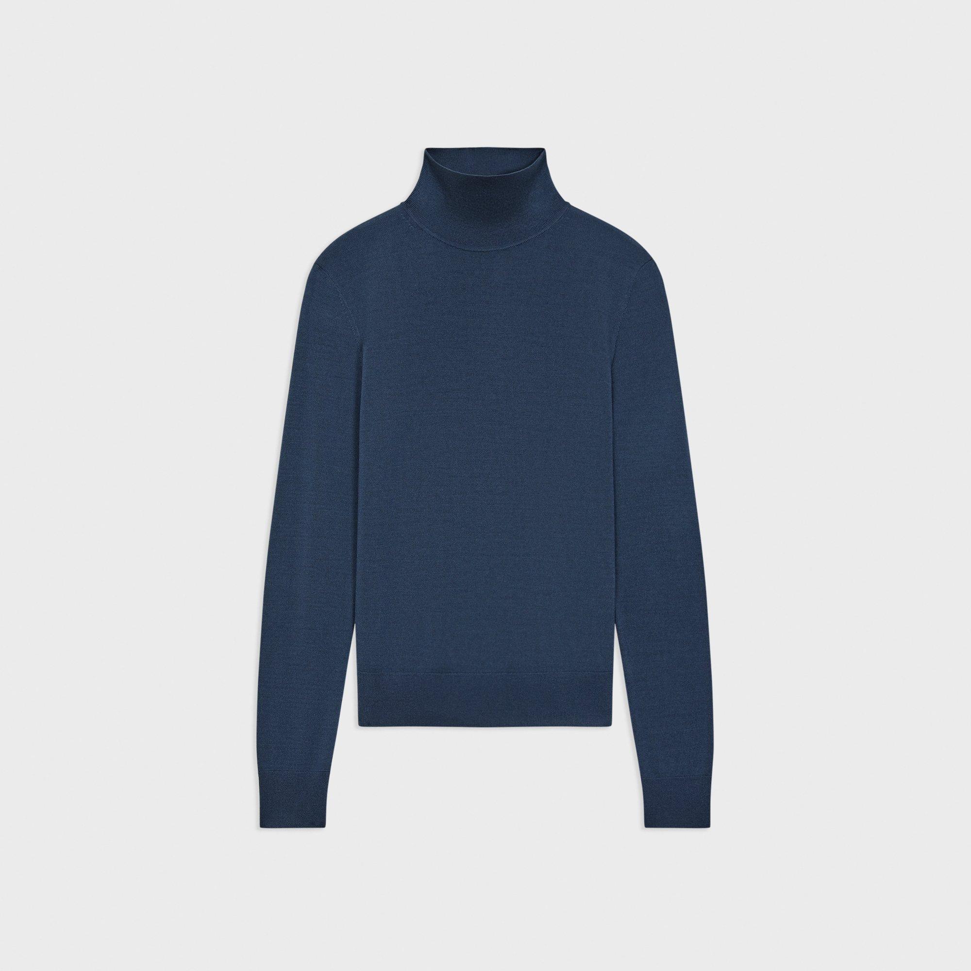 Turtleneck Sweater in Regal Wool