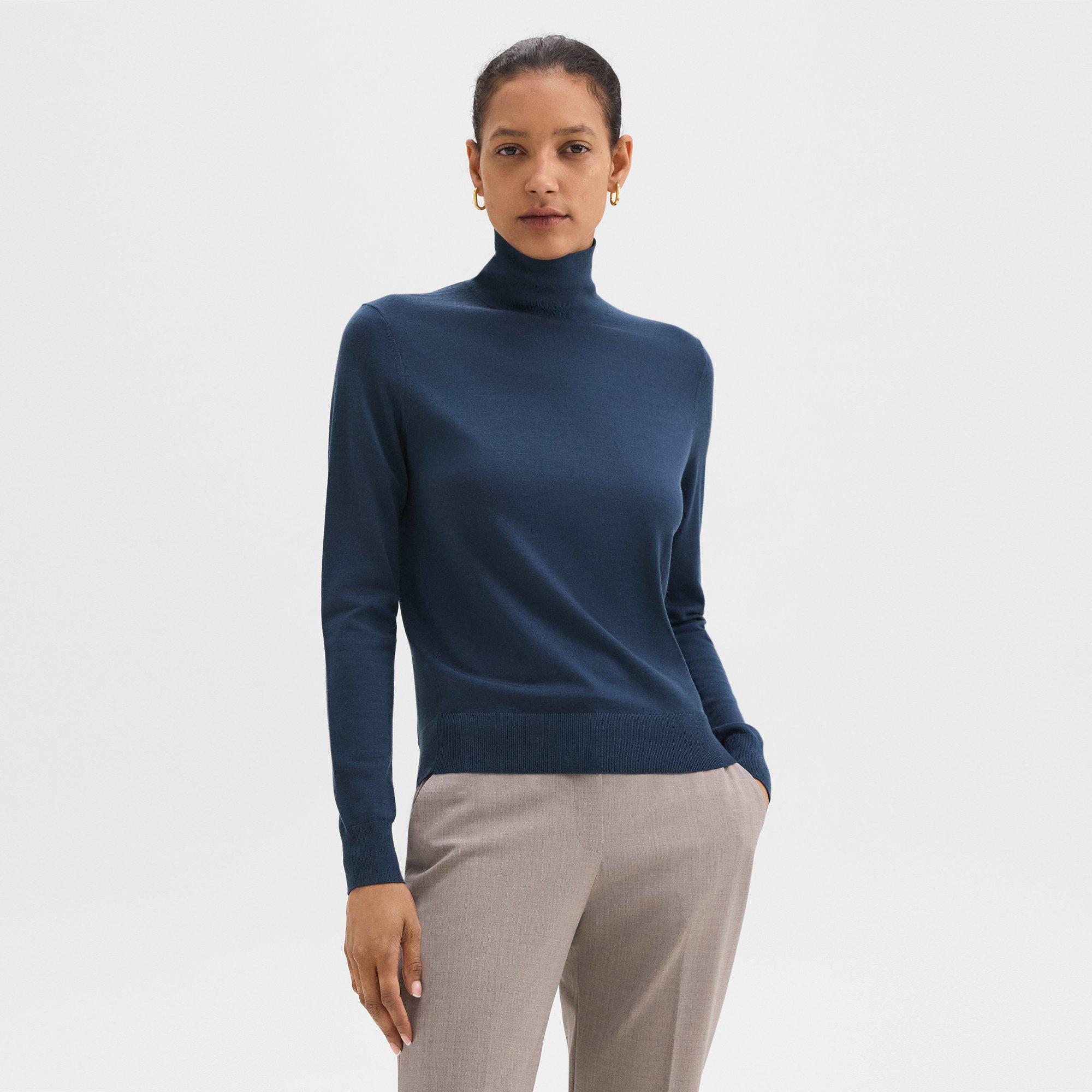 Turtleneck Sweater in Regal Wool