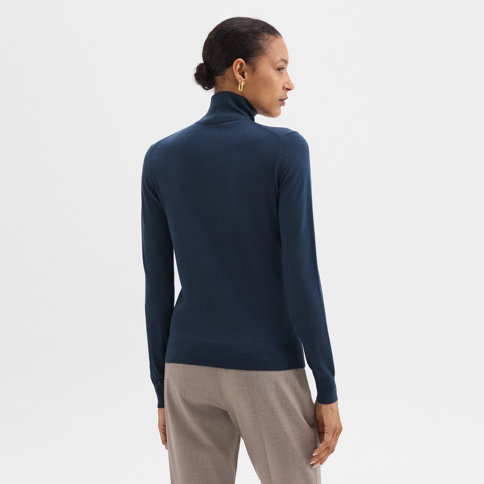 Turtleneck Sweater in Regal Wool