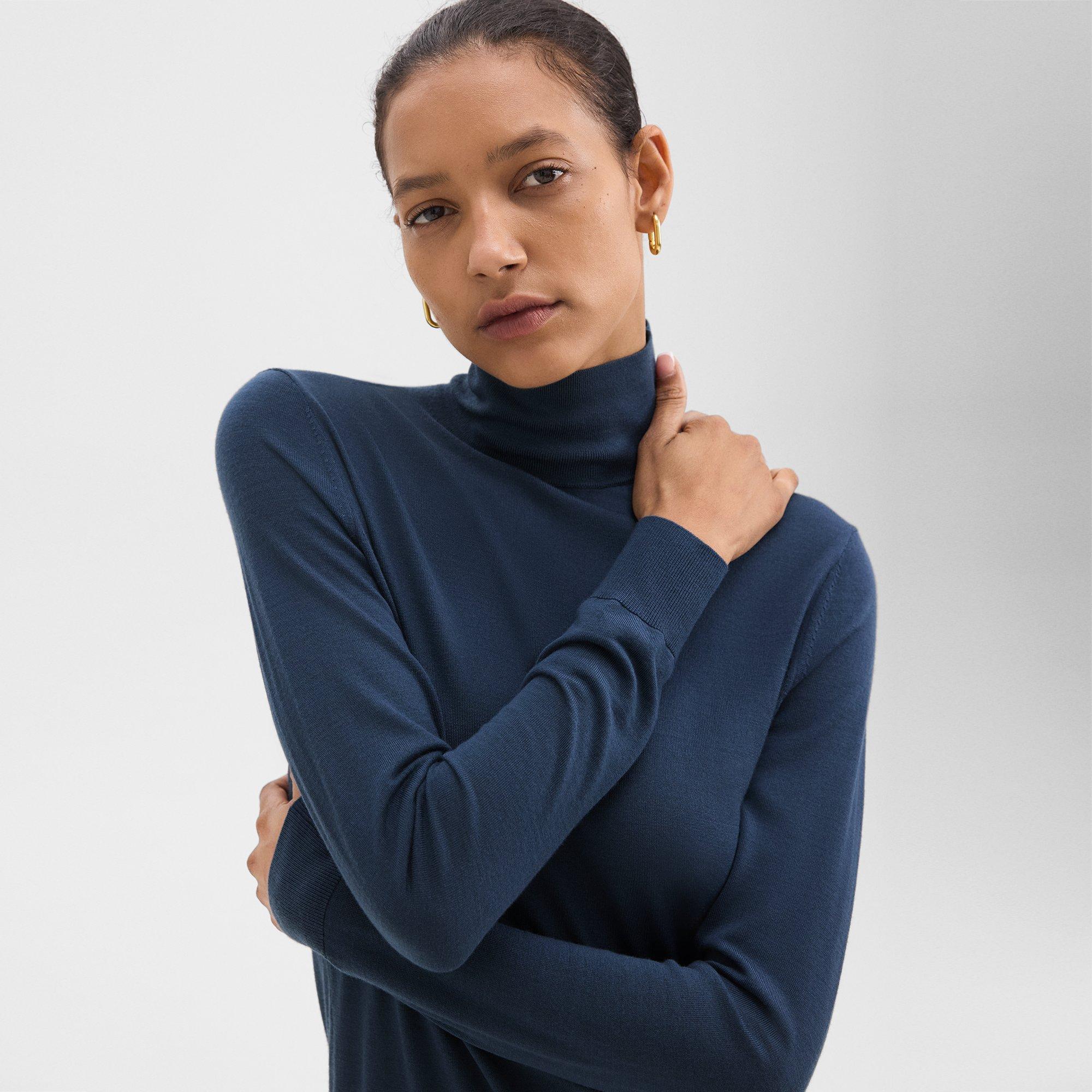 Turtleneck Sweater in Regal Wool