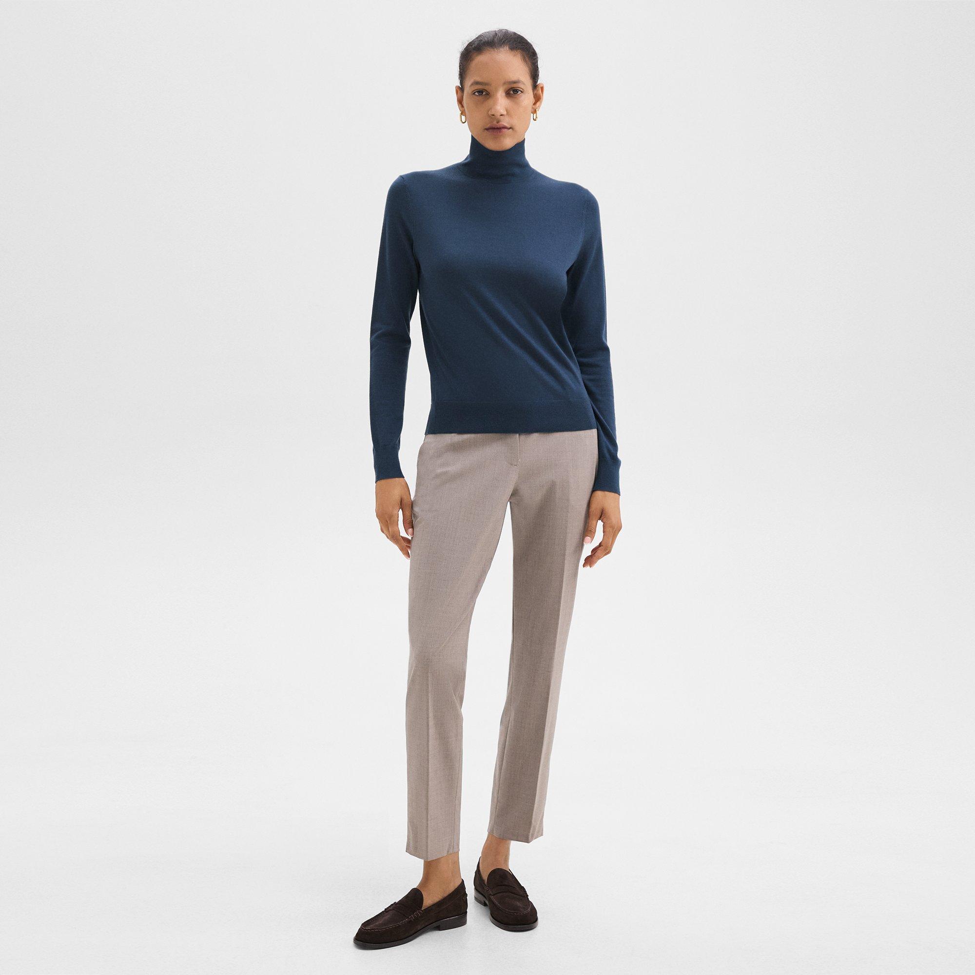 Turtleneck Sweater in Regal Wool