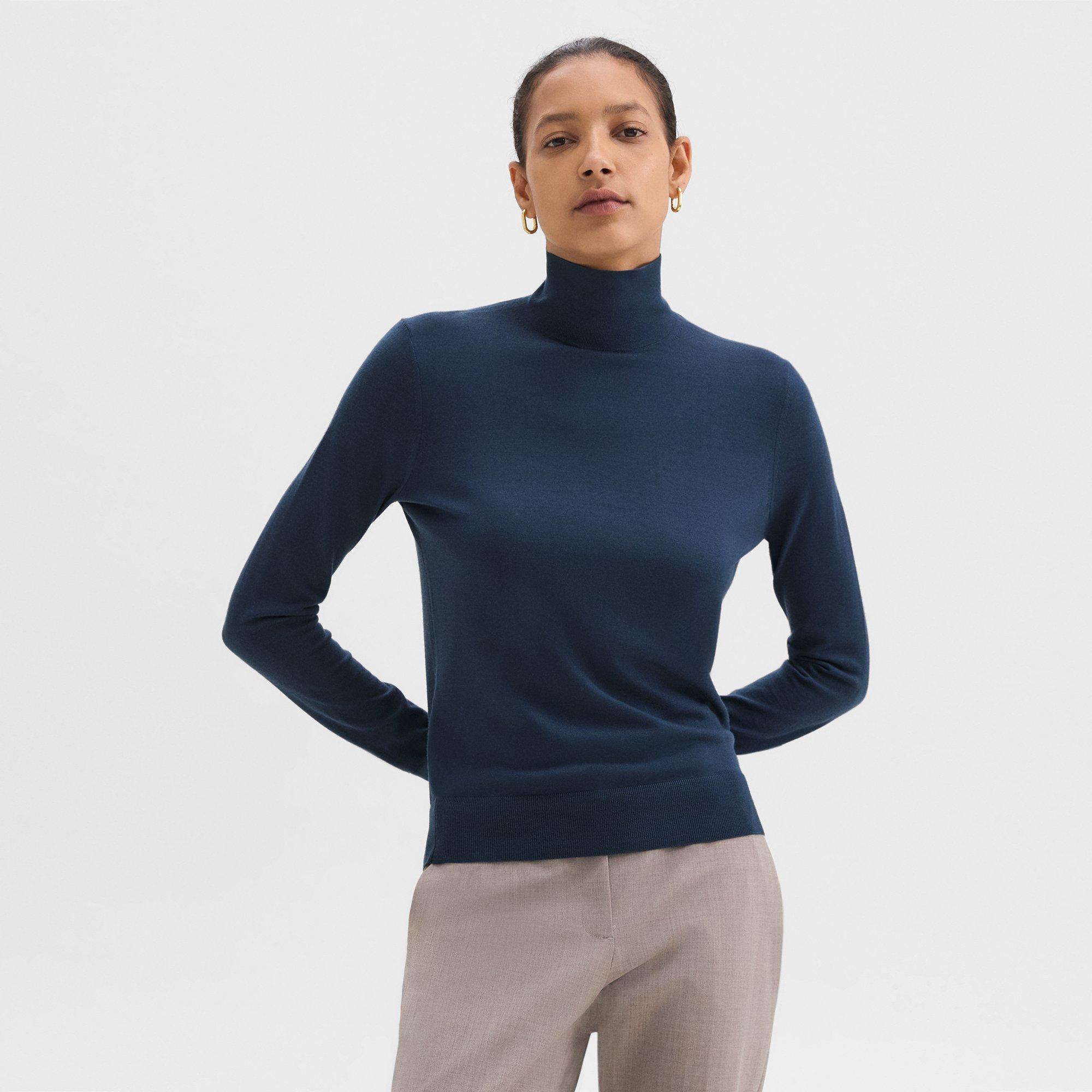 Turtleneck Sweater in Regal Wool