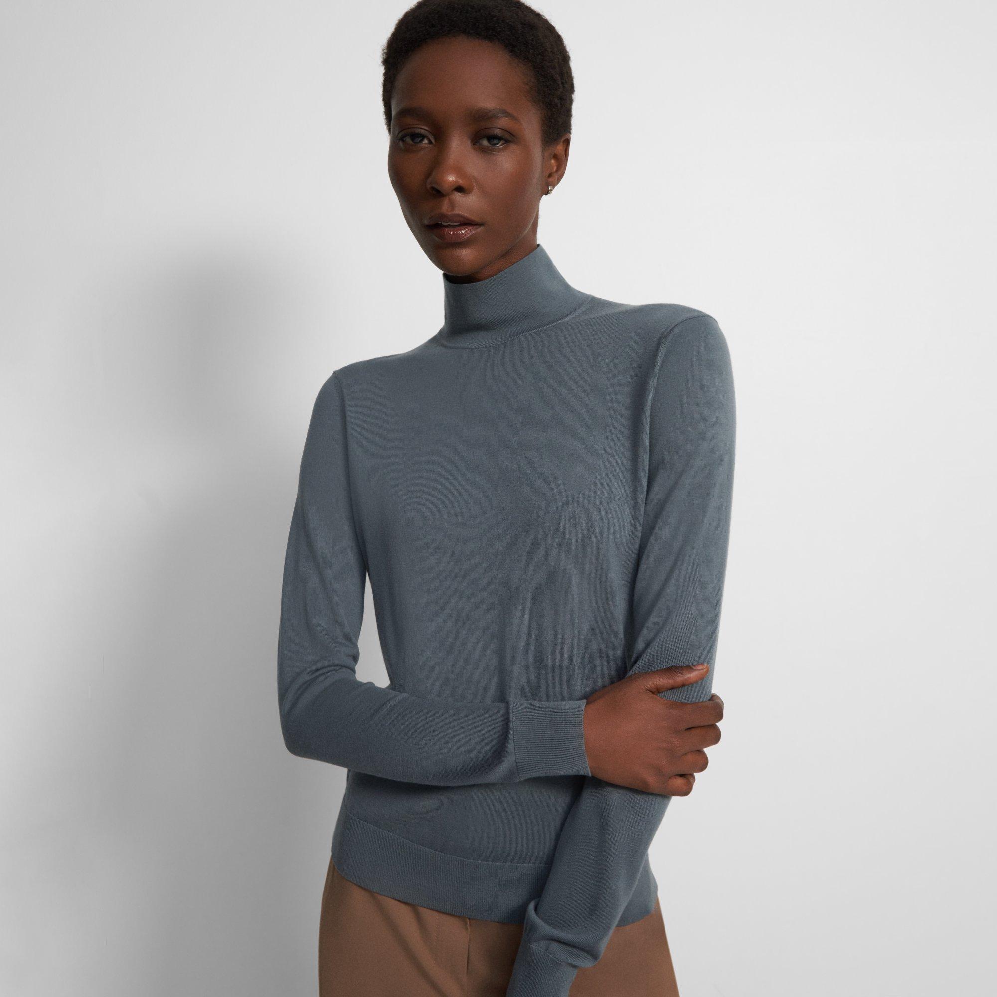 Turtleneck Sweater in Regal Wool