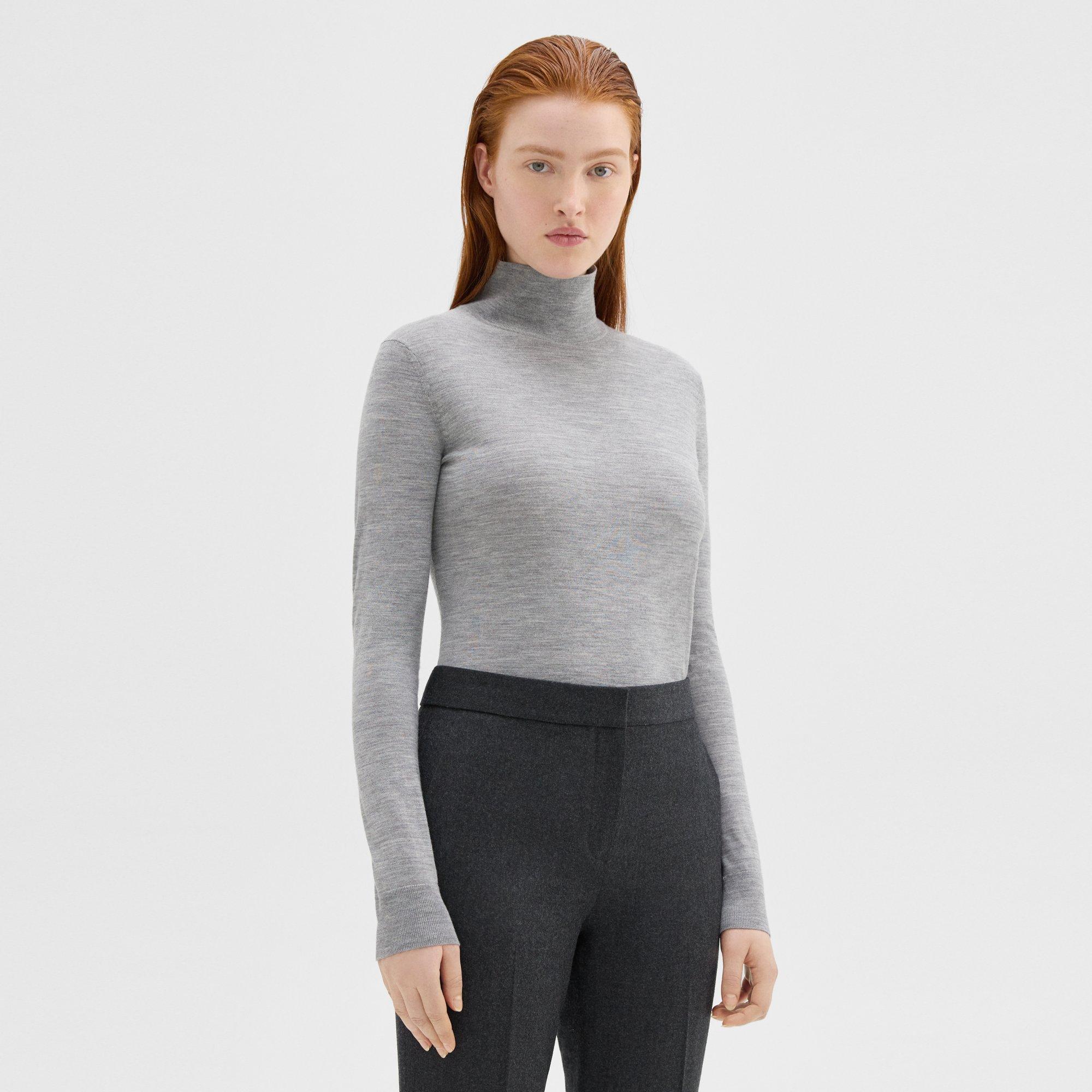 Turtleneck Sweater in Regal Wool