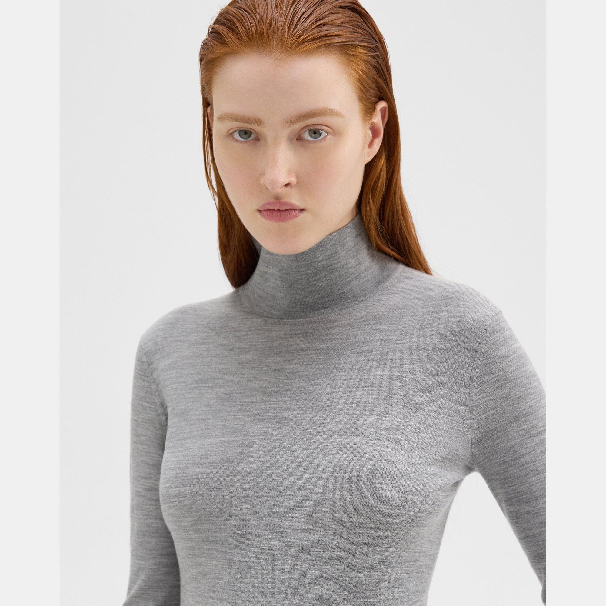 Turtleneck Sweater in Regal Wool