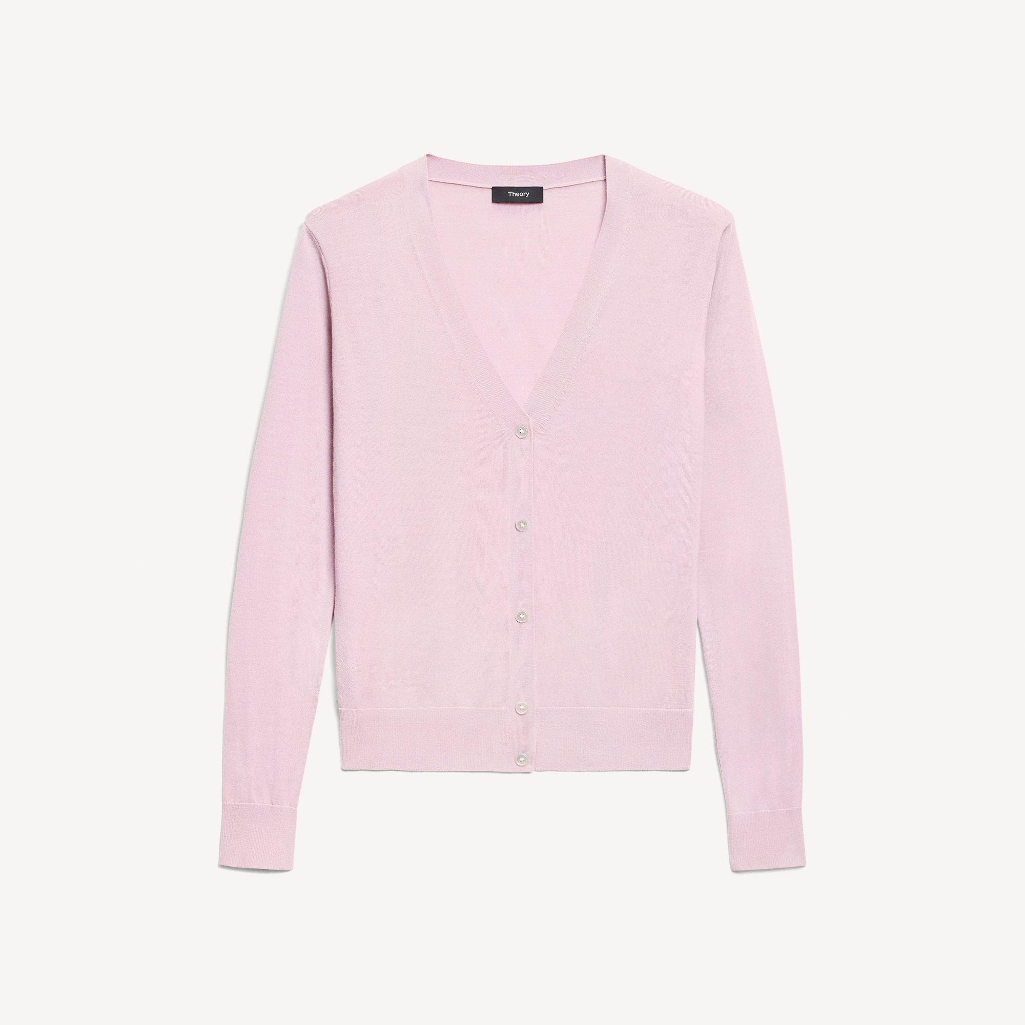 V-Neck Cardigan in Regal Wool