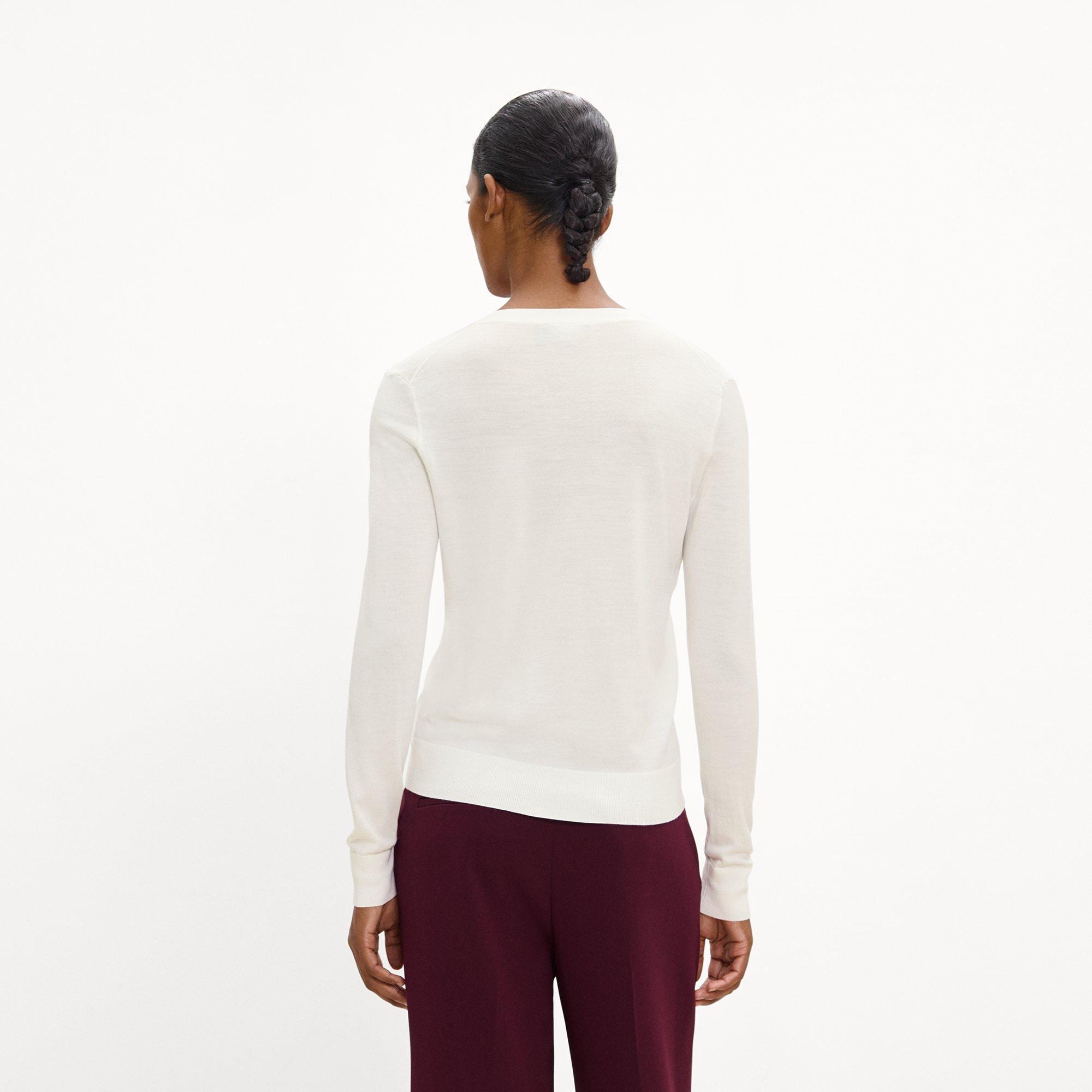 V-Neck Cardigan in Regal Wool