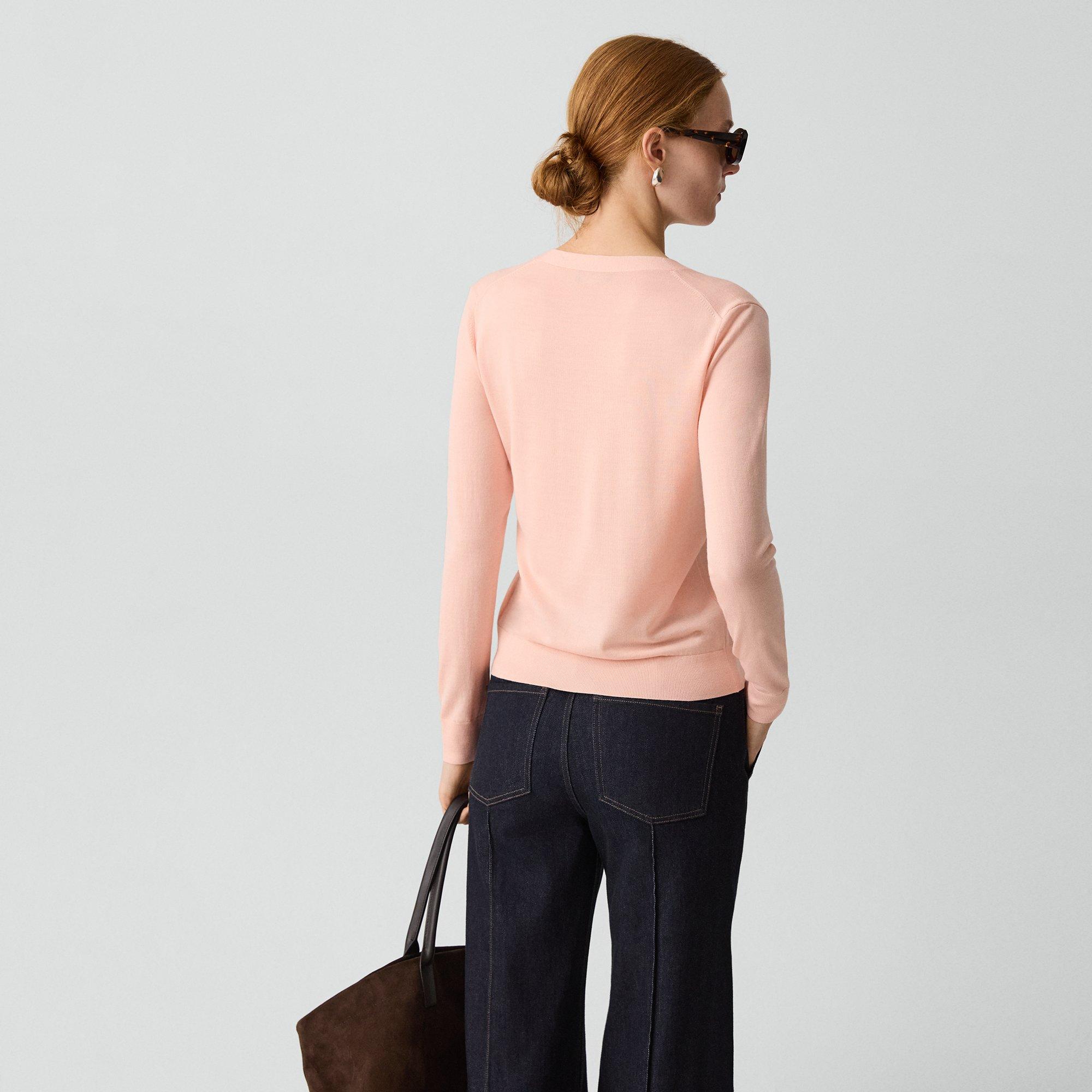 V-Neck Cardigan in Regal Wool