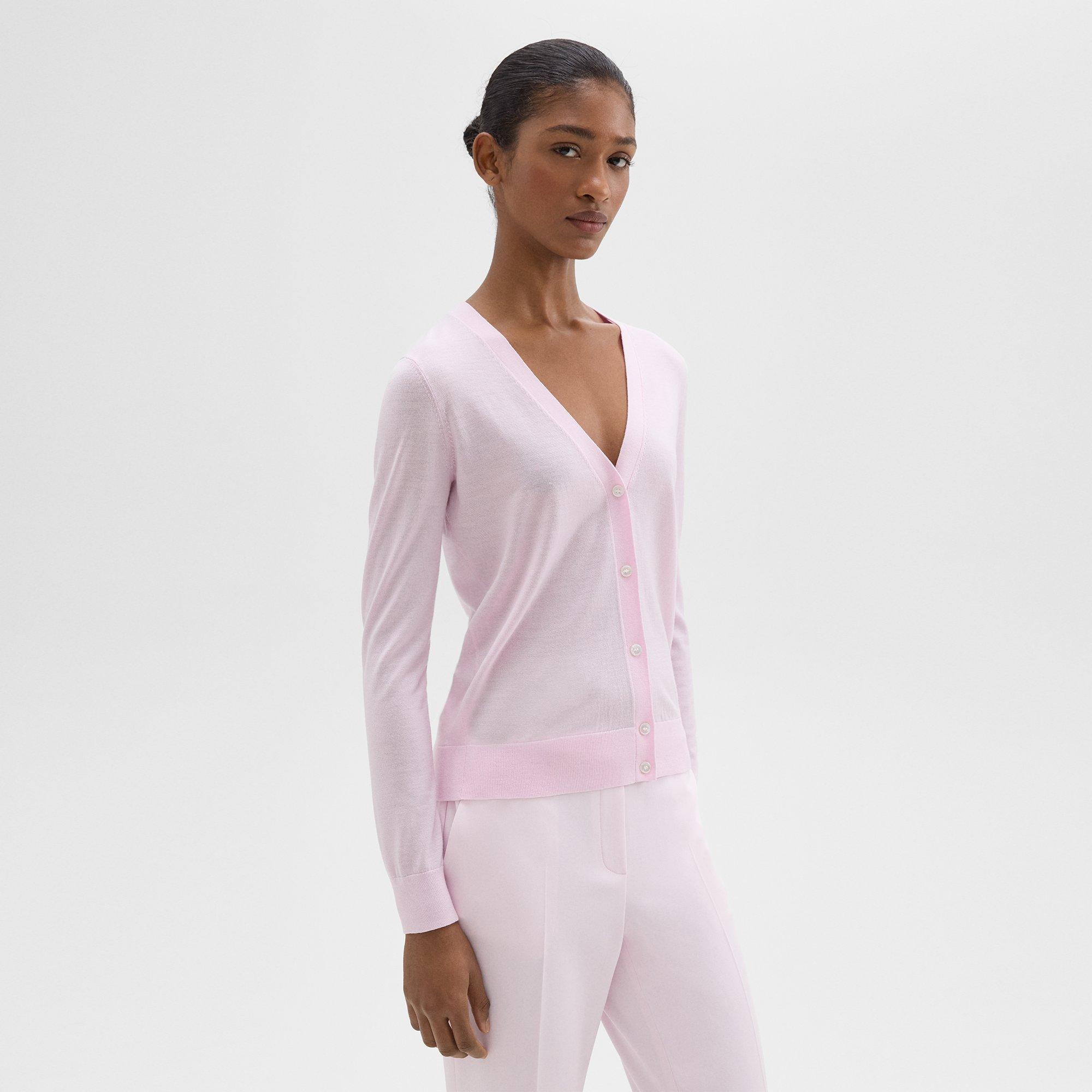 V-Neck Cardigan in Regal Wool