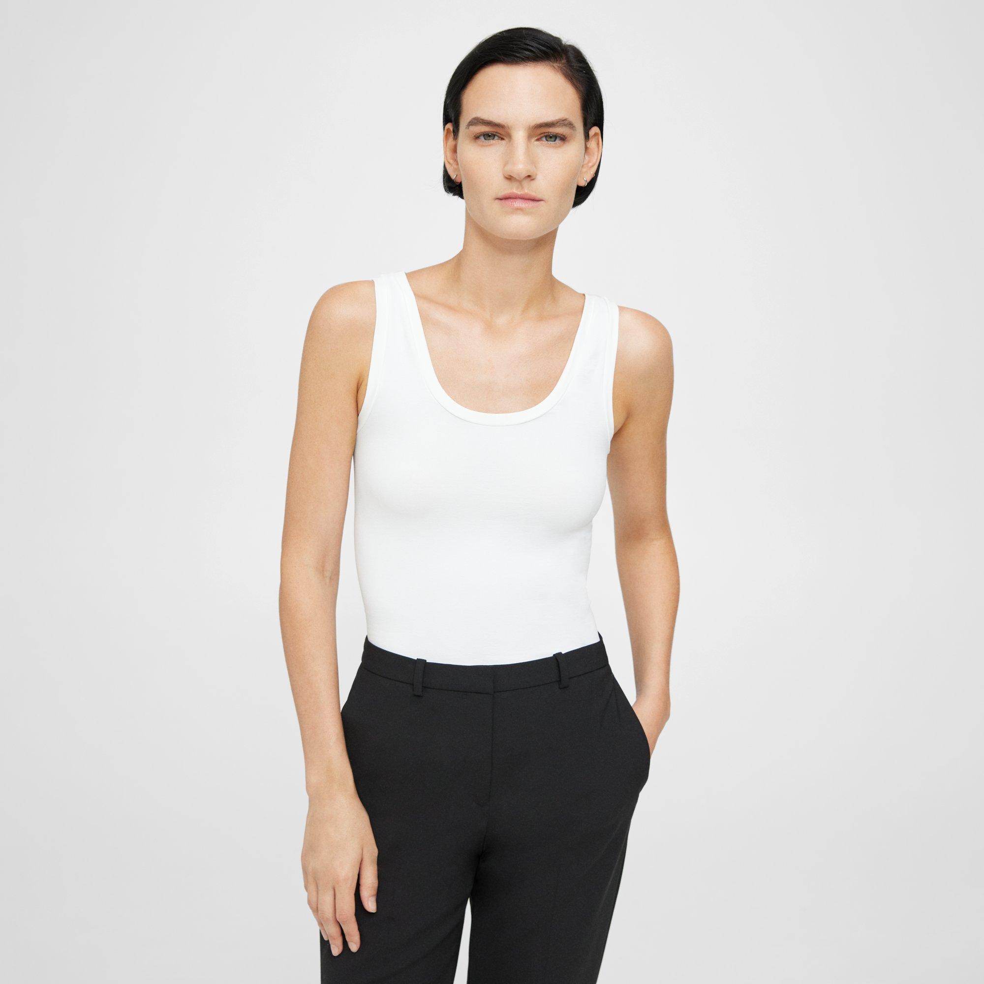 Theory Tank Top in Stretch Jersey