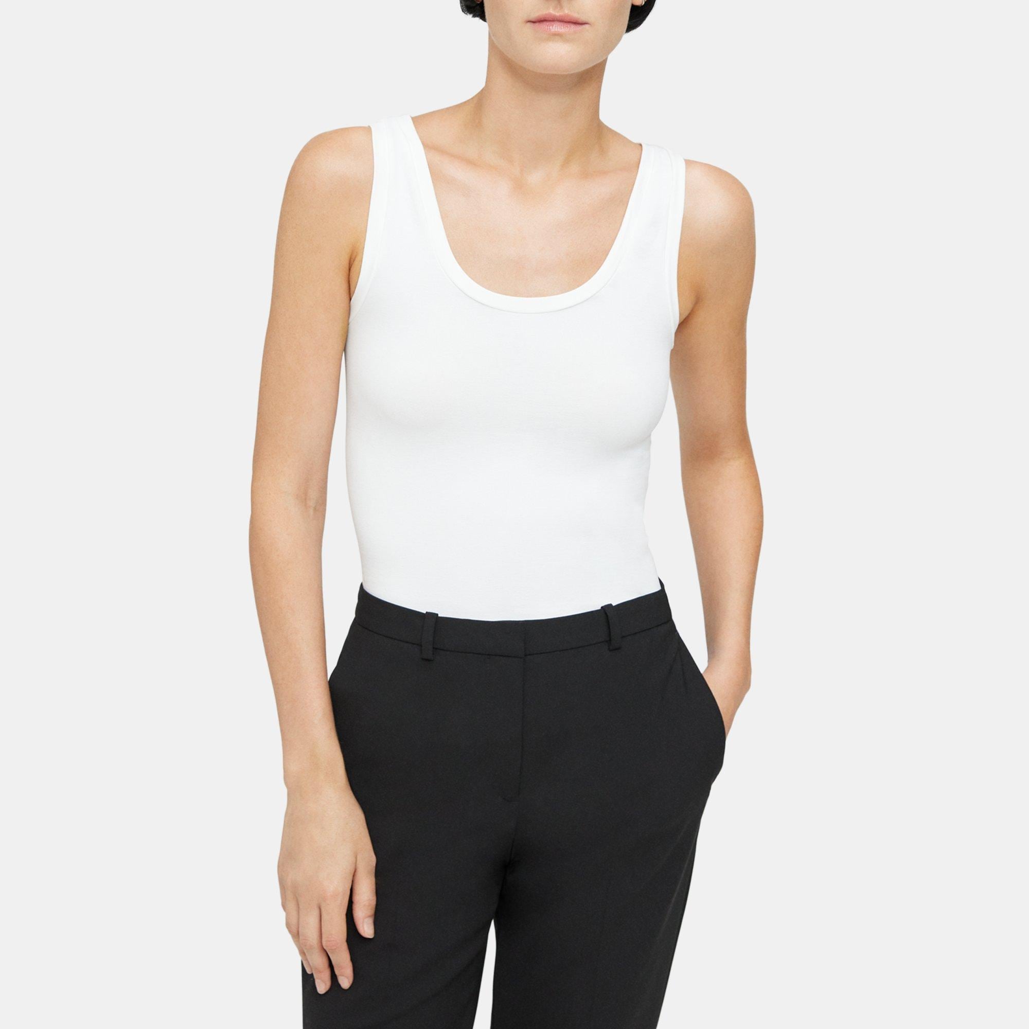 Theory Tank Top in Stretch Jersey