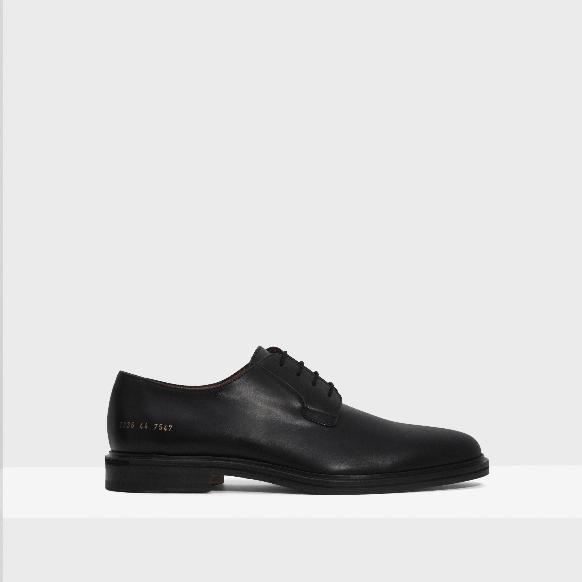 Black Common Projects Derbys Theory