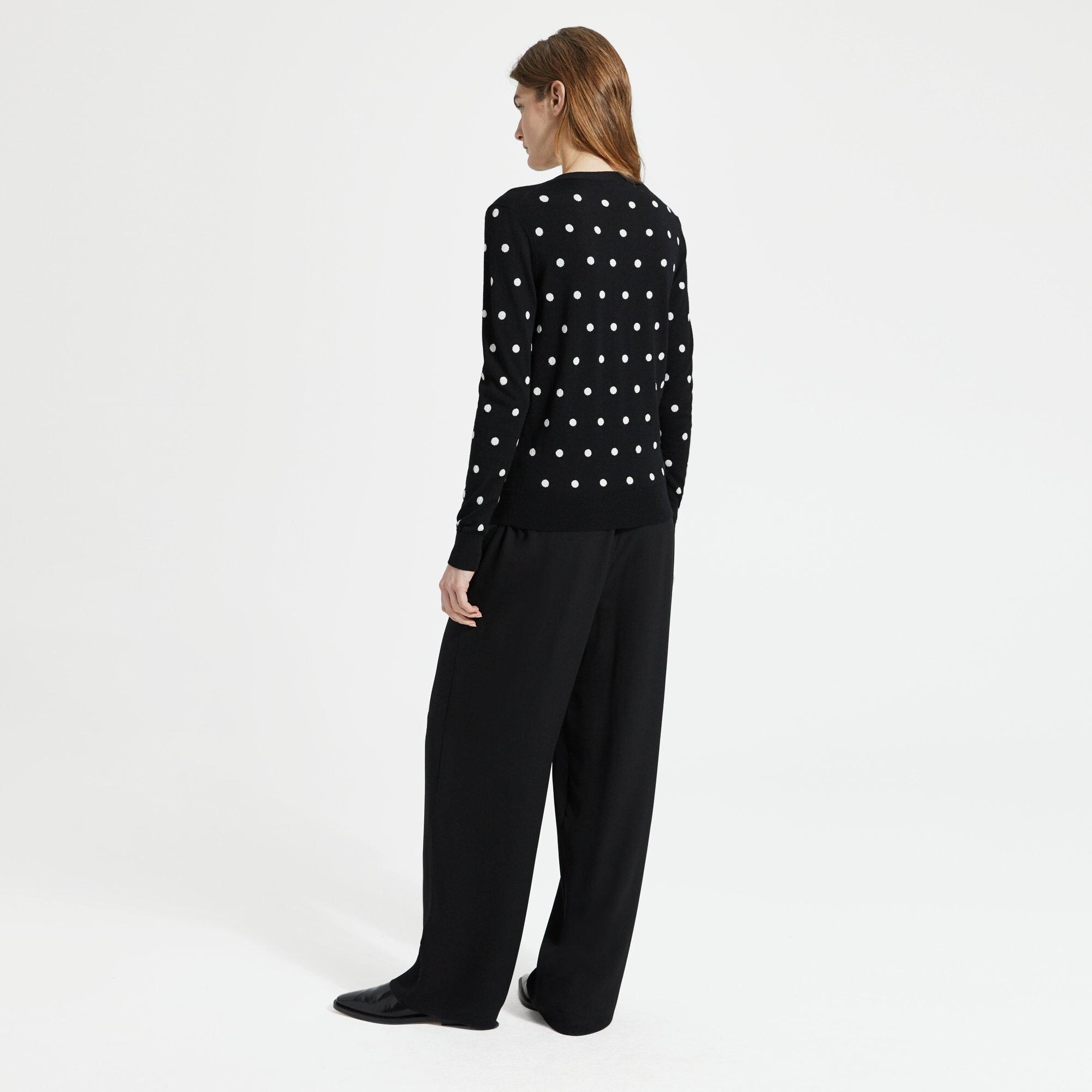 Theory polka hot sale dot cardigan