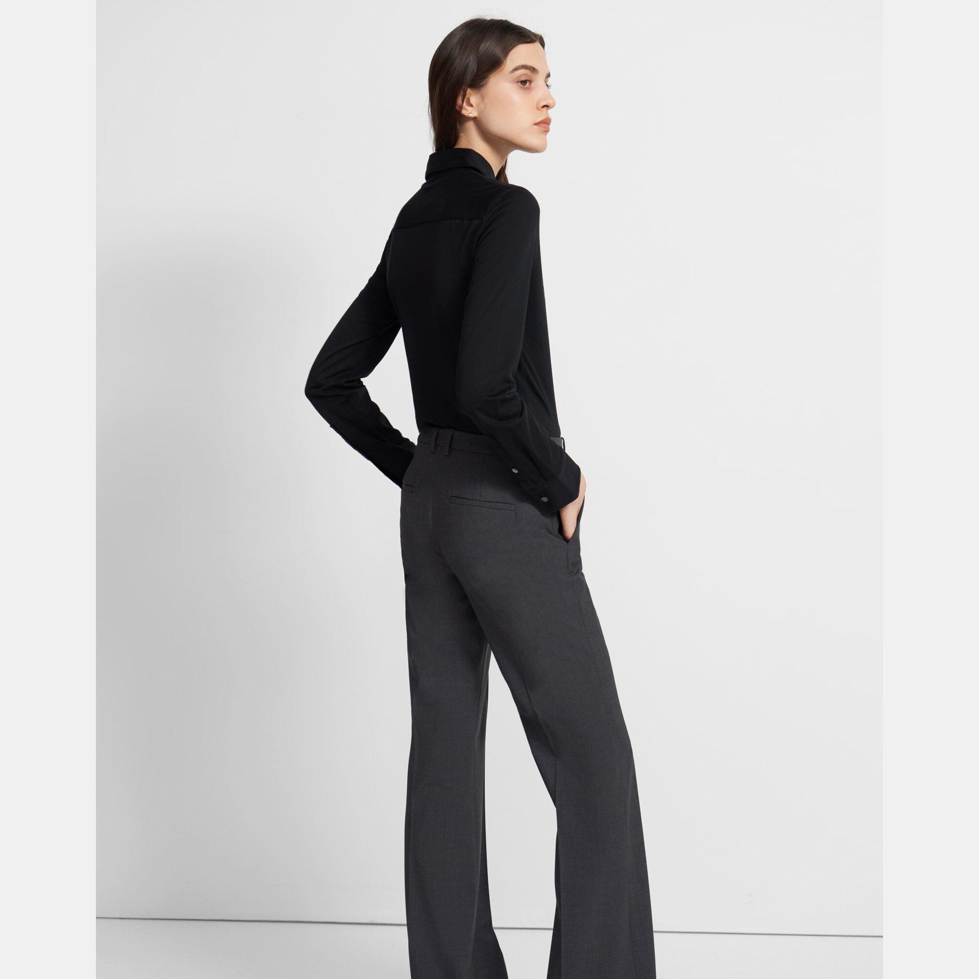 Fitted Shirt in Cotton Jersey