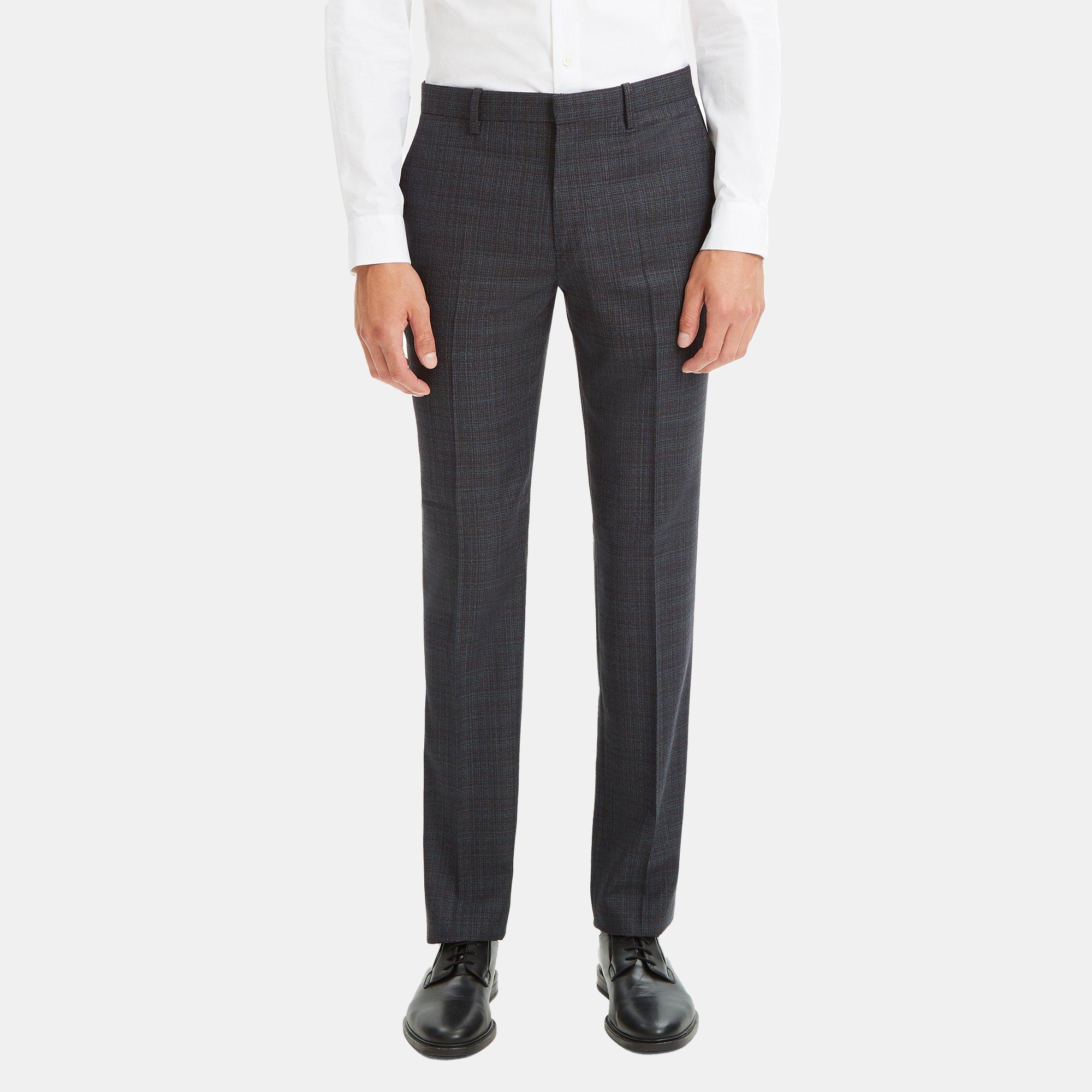 Wool Plaid Mayer Pant