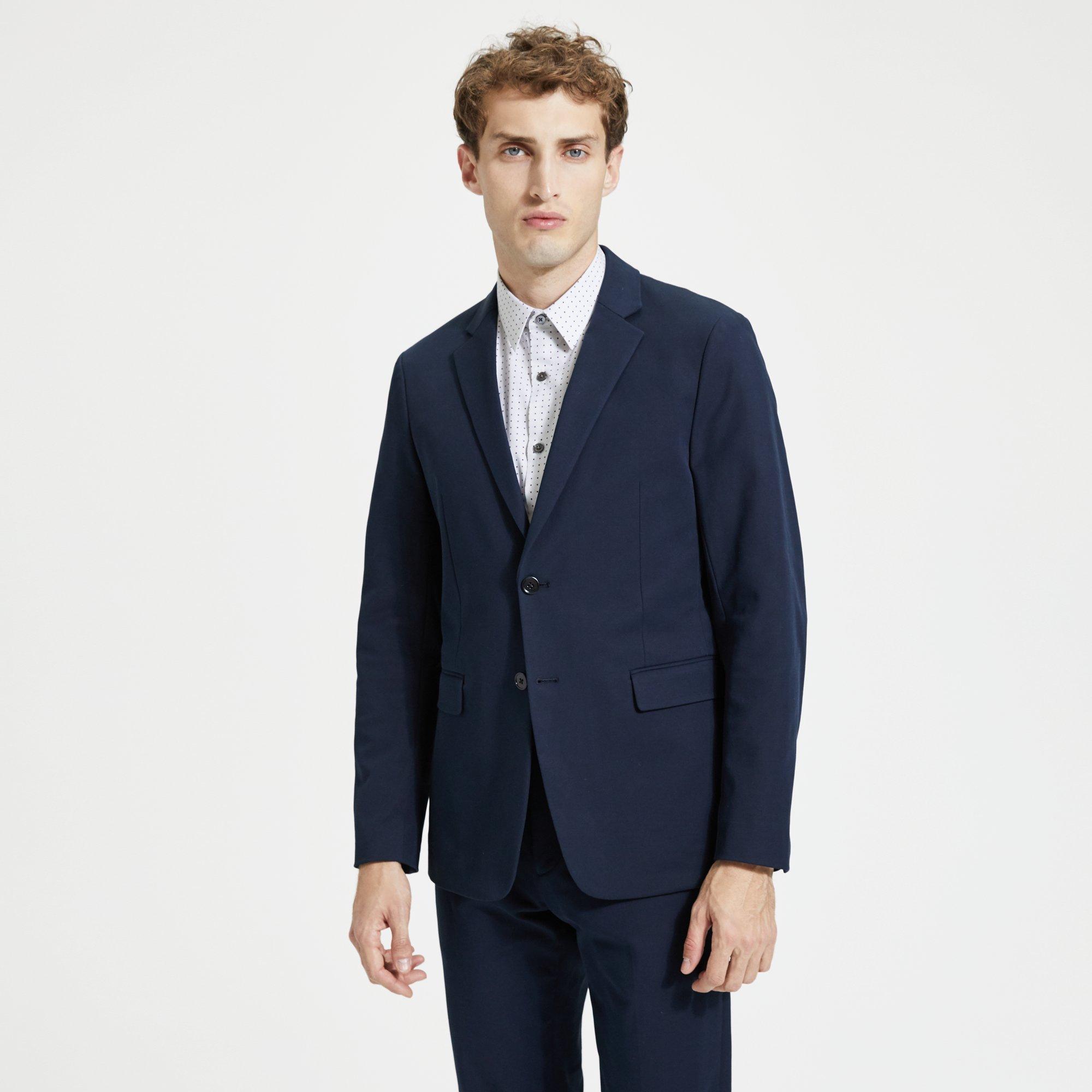 Clinton Blazer in Double Stretch Cotton