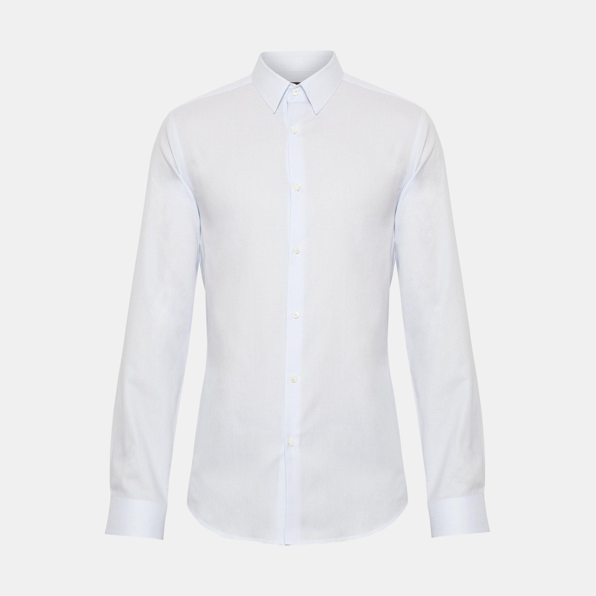 Grid Print Cedrick Shirt