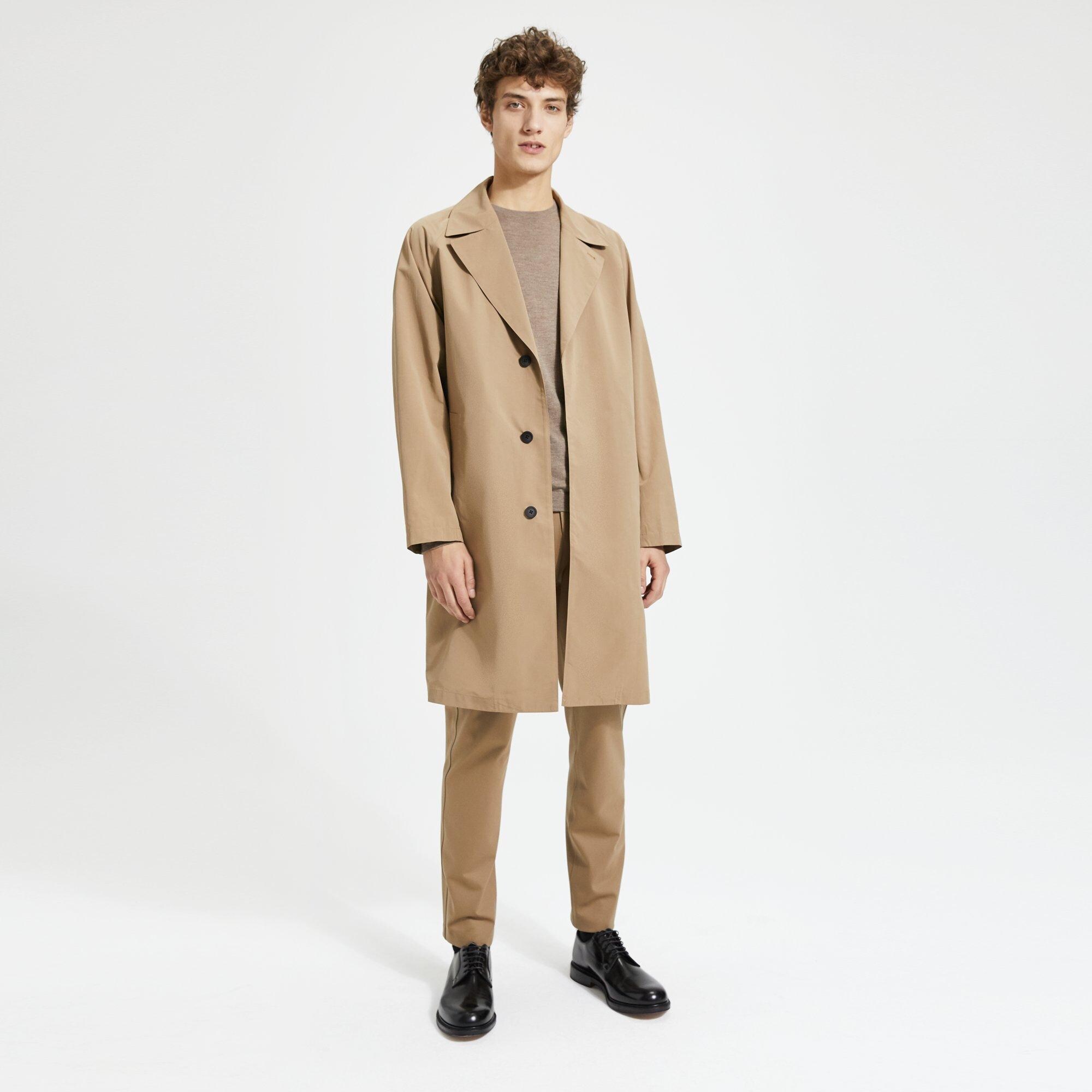 Sora Packable Coat in Tech Weave