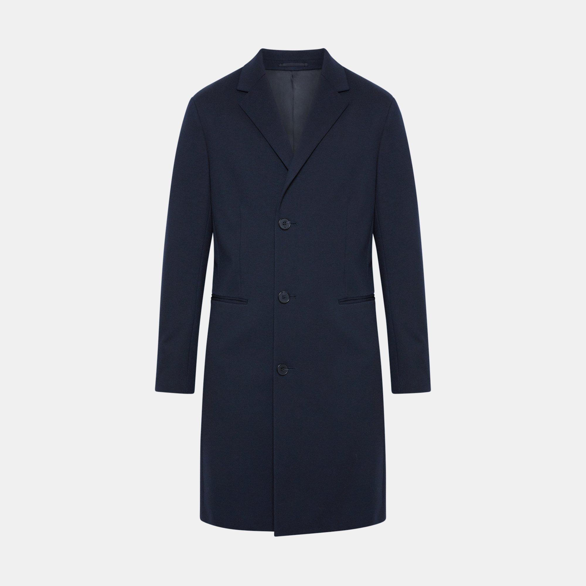 Bi-Color Ponte Coat