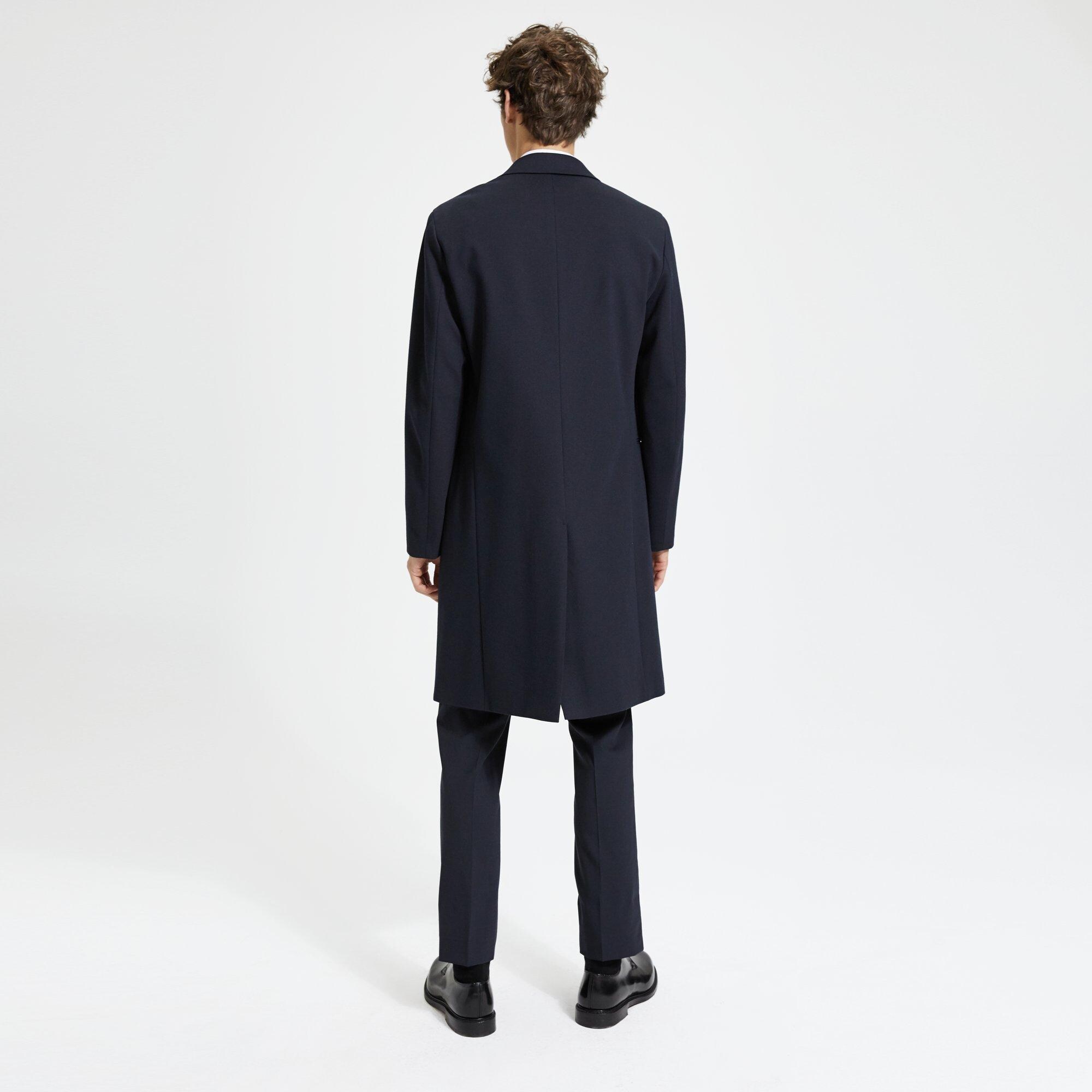 Bi-Color Ponte Coat
