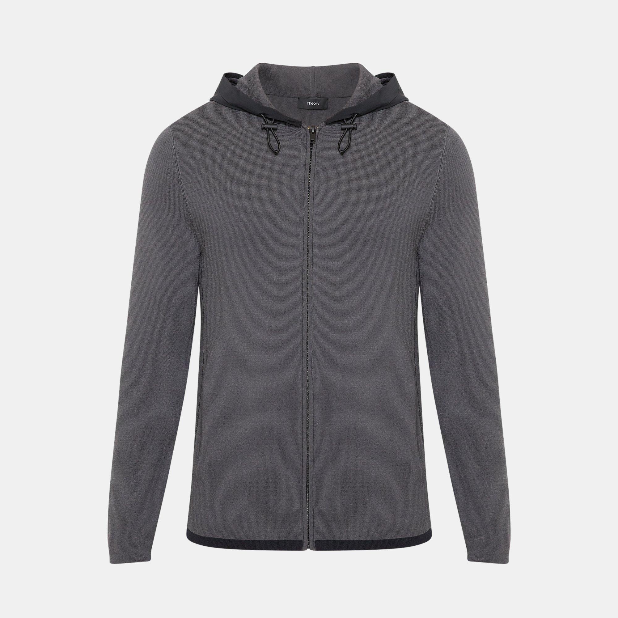 Neoprene Zip Hoodie