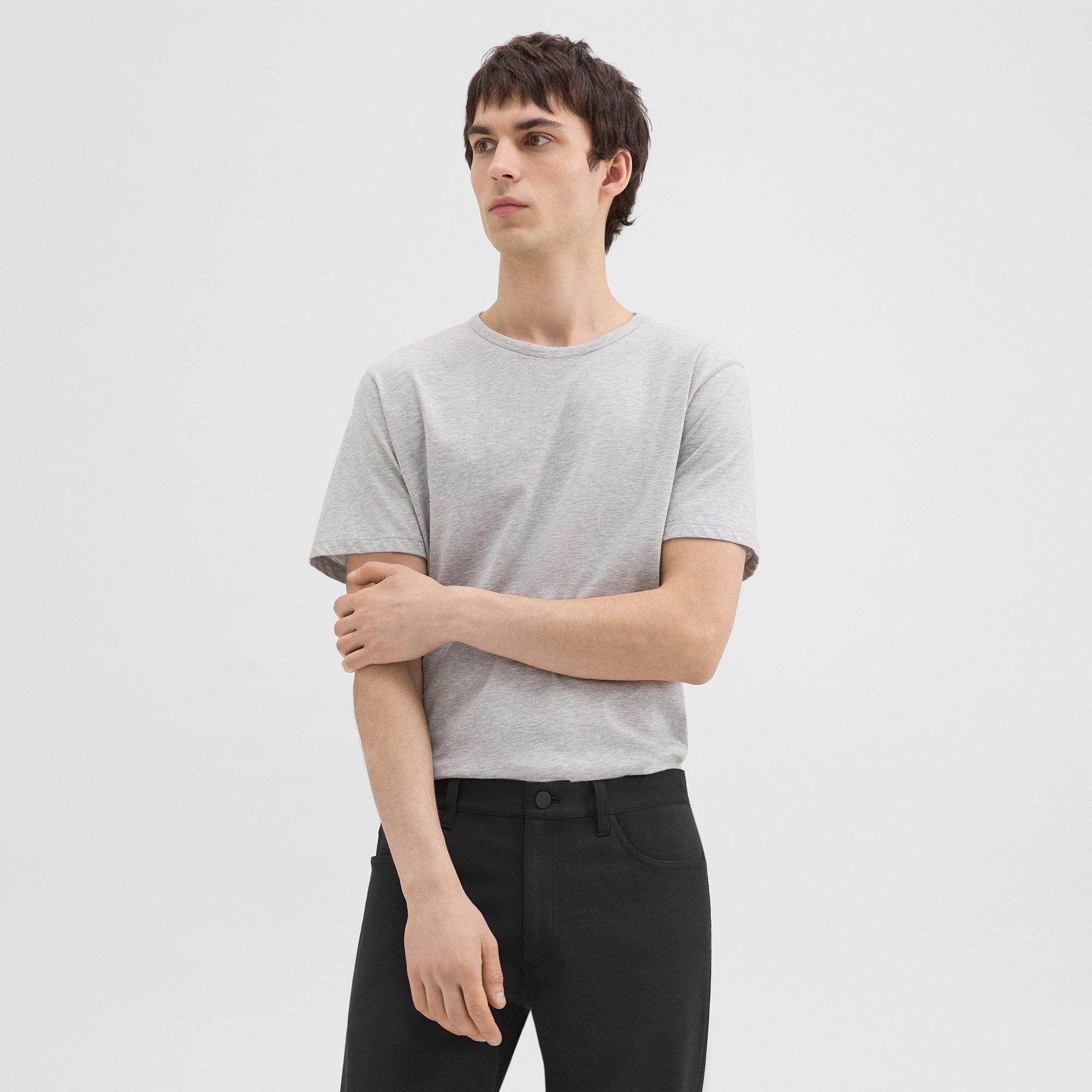 Theory Precise Tee in Luxe Cotton Jersey