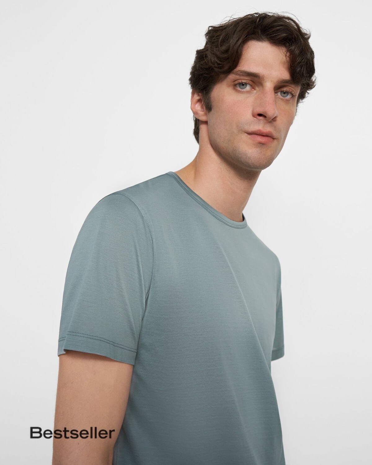 Relaxed Tee in Cotton Jersey