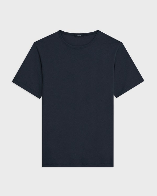 T-Shirt Precise en Jersey de Coton de Luxe
