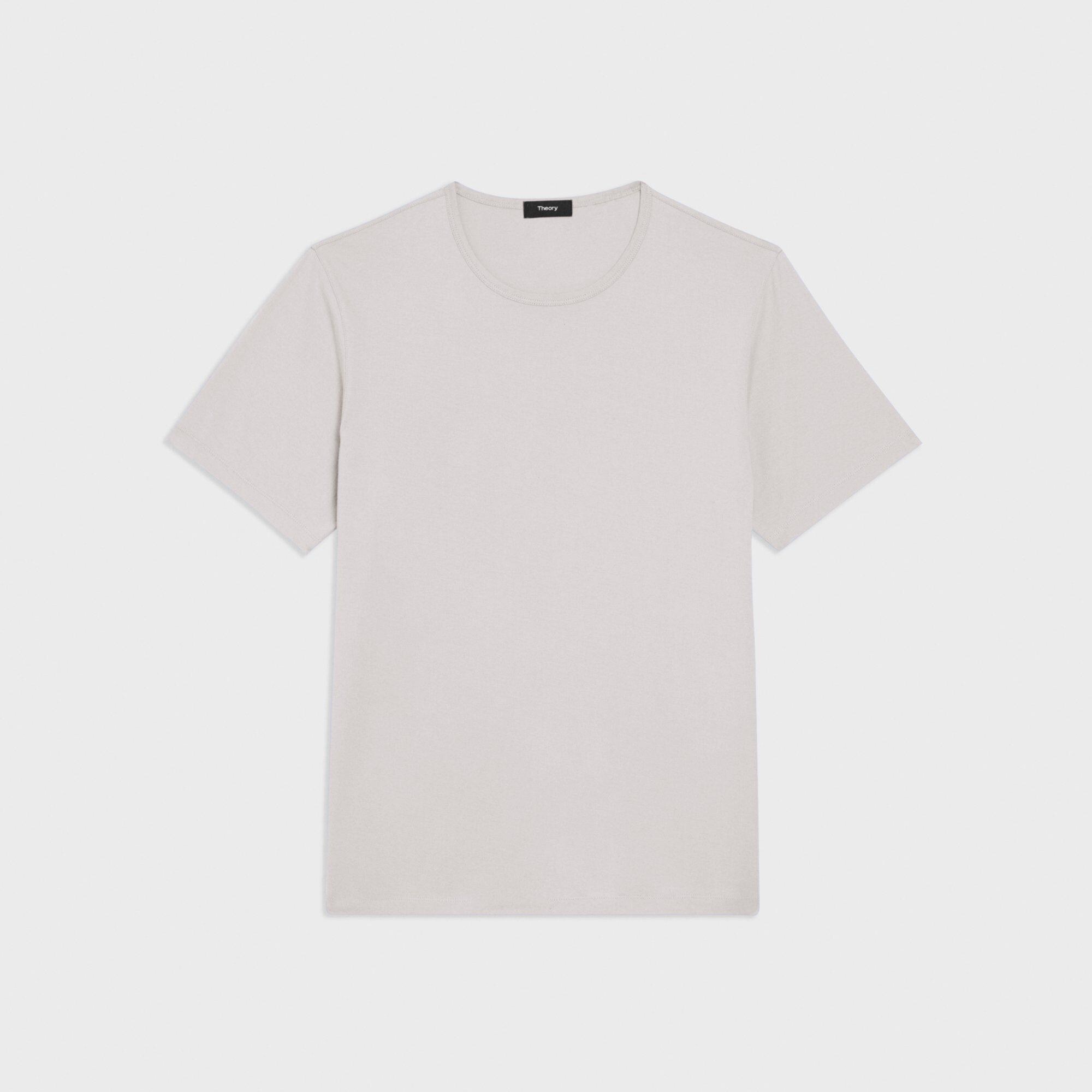 T-Shirt Precise en Jersey de Coton de Luxe