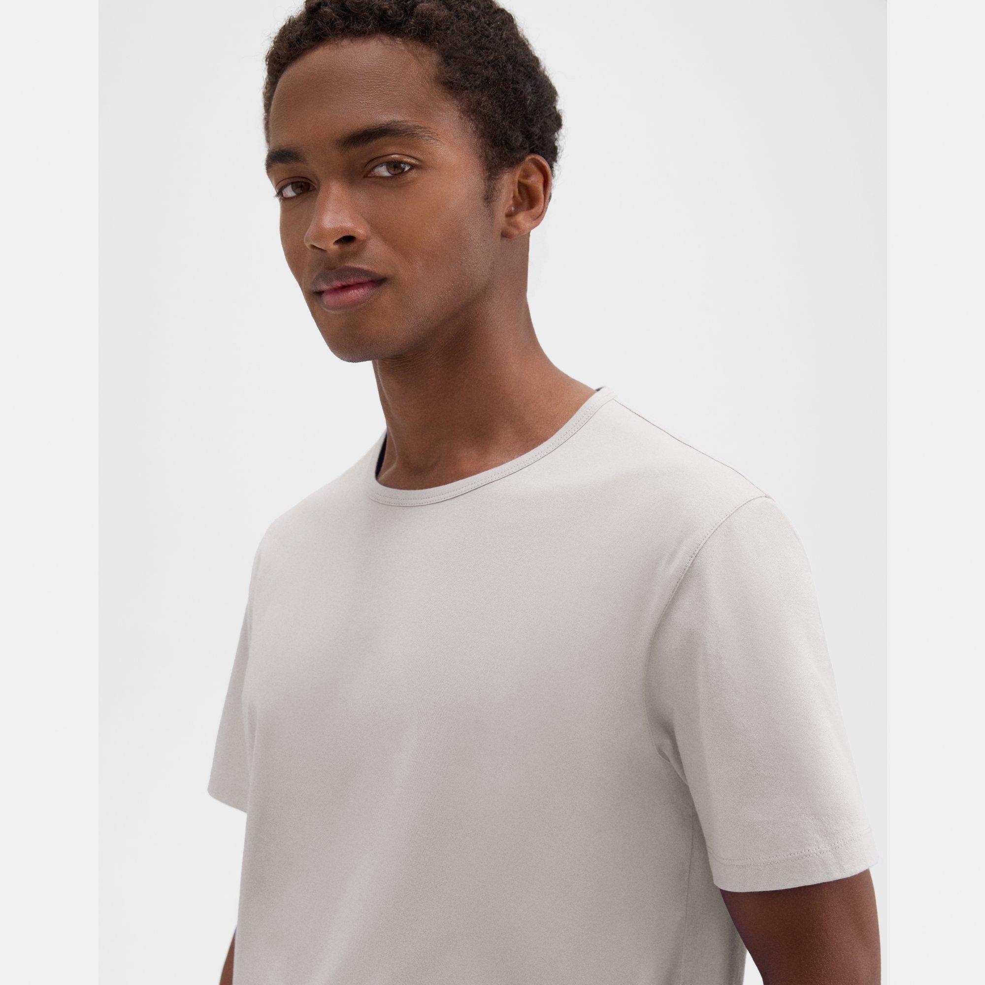 T-Shirt Precise en Jersey de Coton de Luxe