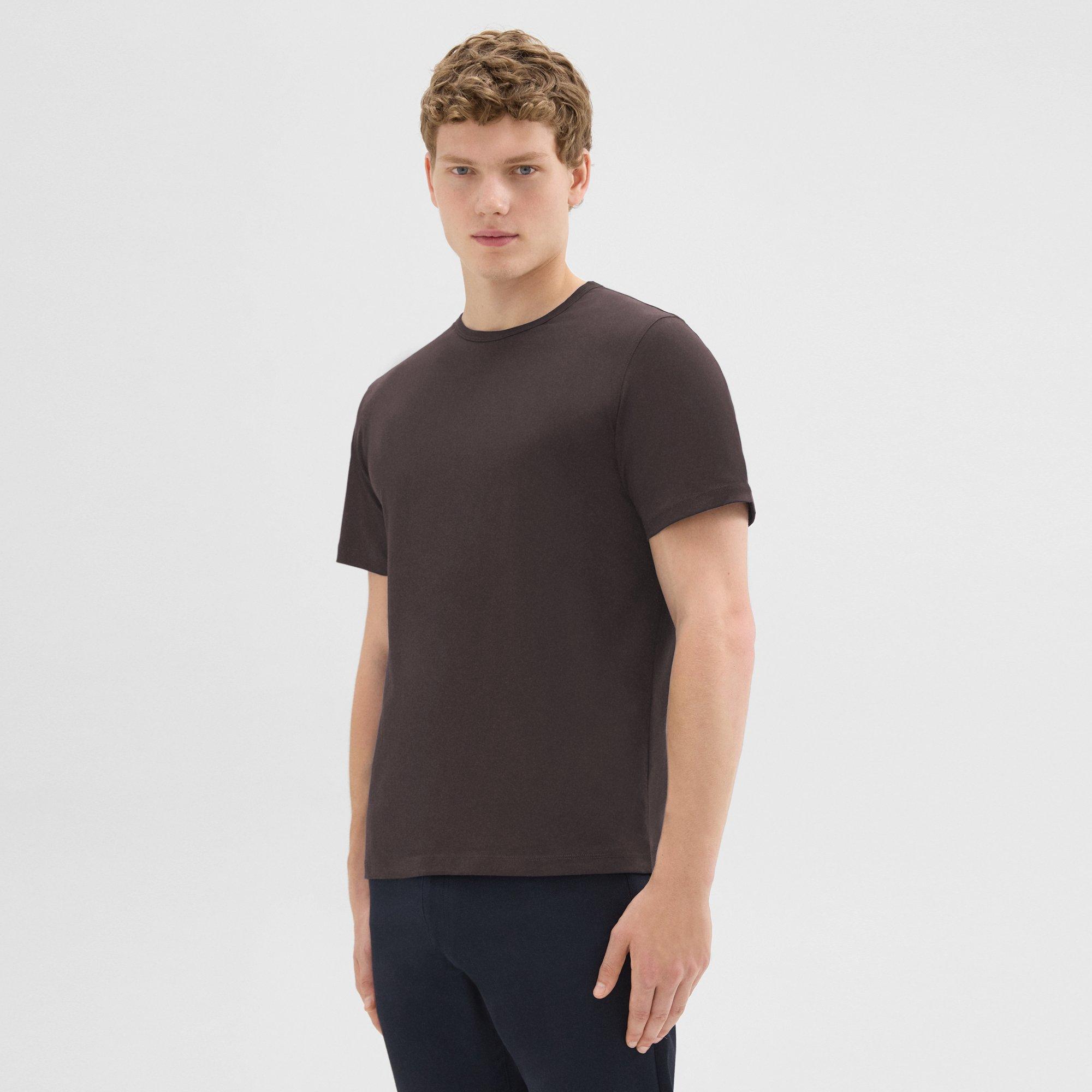 T-Shirt Precise en Jersey de Coton de Luxe