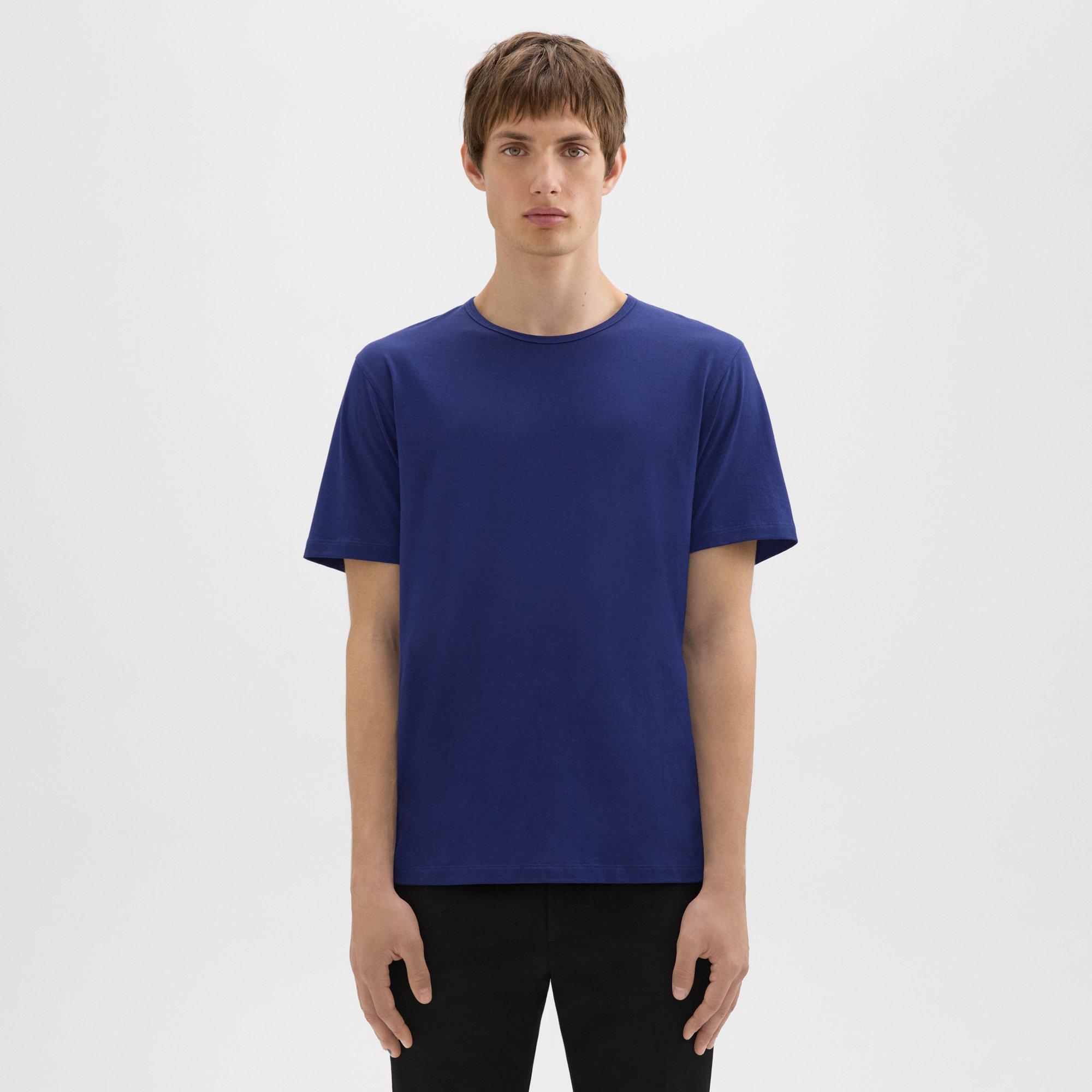 띠어리 Theory Precise Tee in Luxe Cotton Jersey,OCEAN