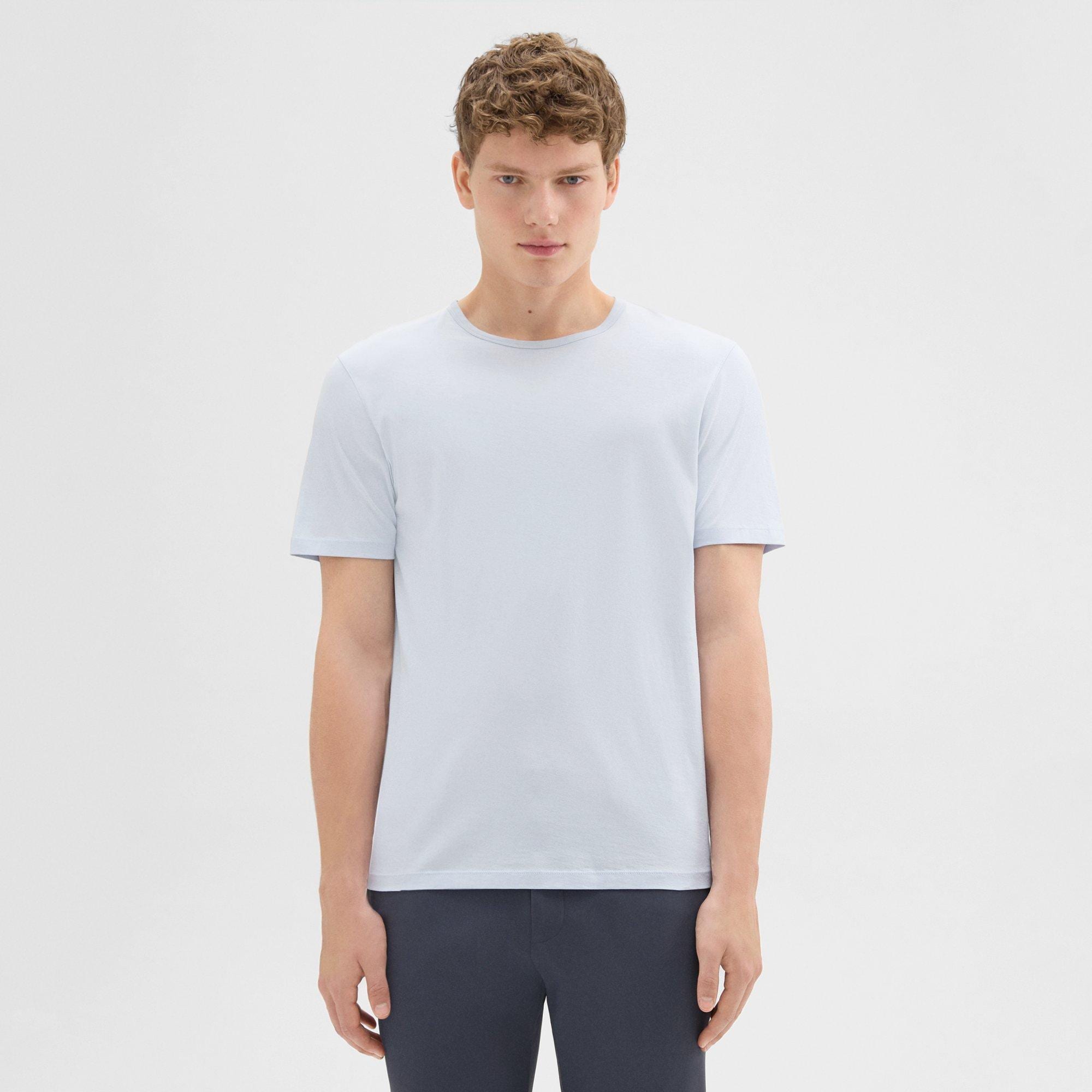 띠어리 Theory Precise Tee in Luxe Cotton Jersey,SKYLIGHT