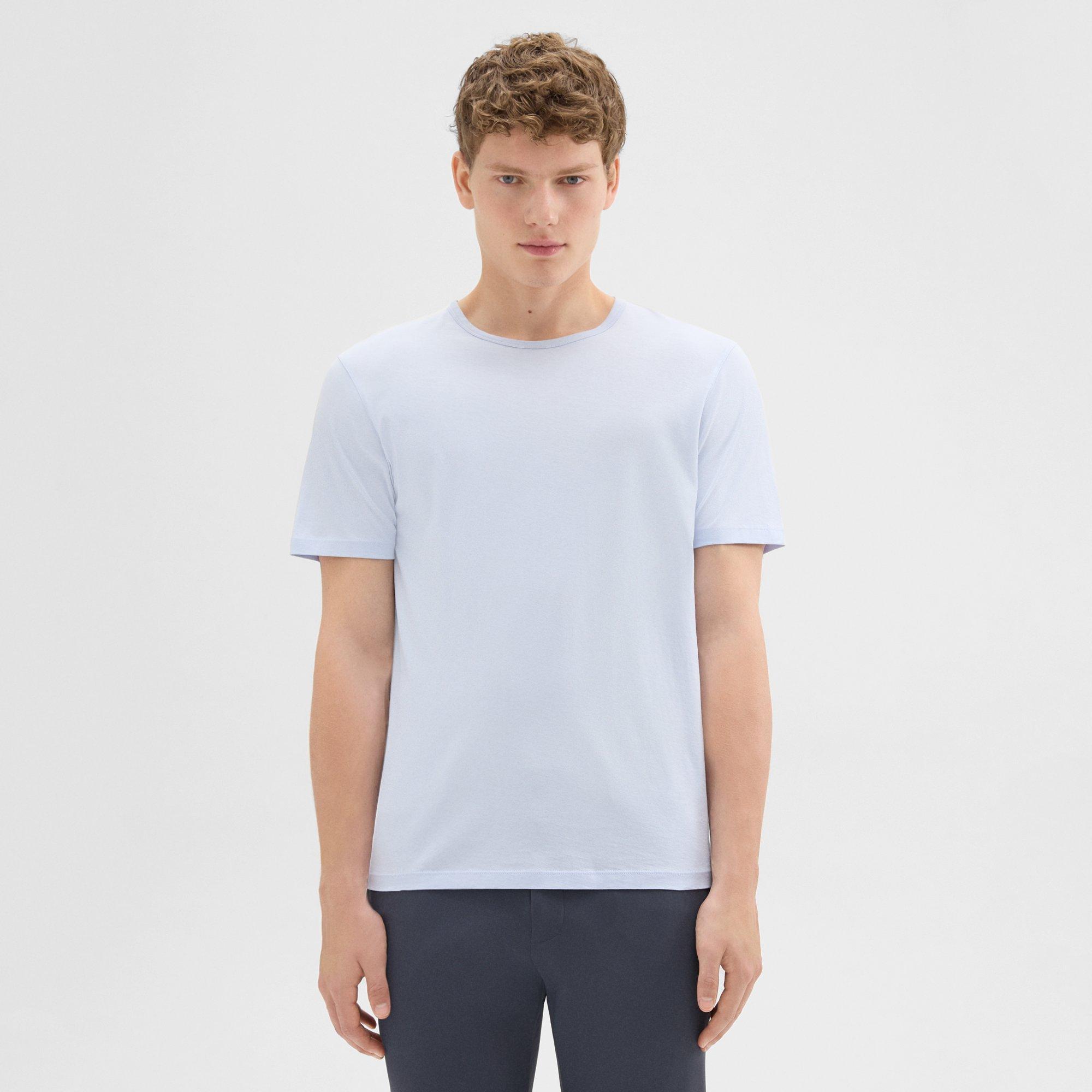 Theory Precise Tee in Luxe Cotton Jersey